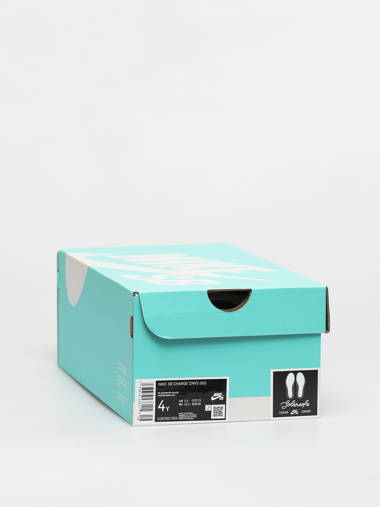 Buty Nike SB Charge Canvas (black/white black)