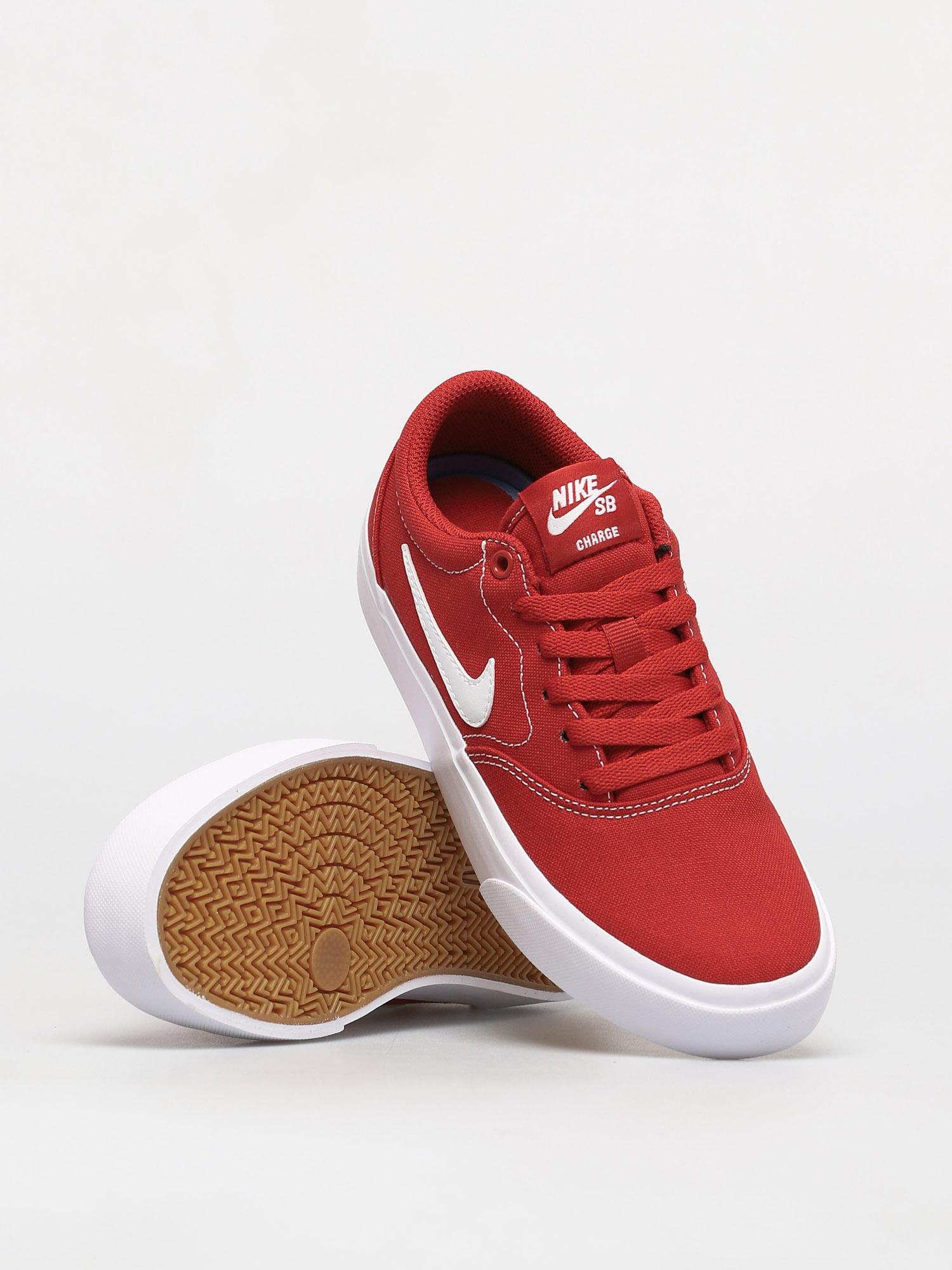 Buty Nike SB Charge Canvas (mystic red/white)