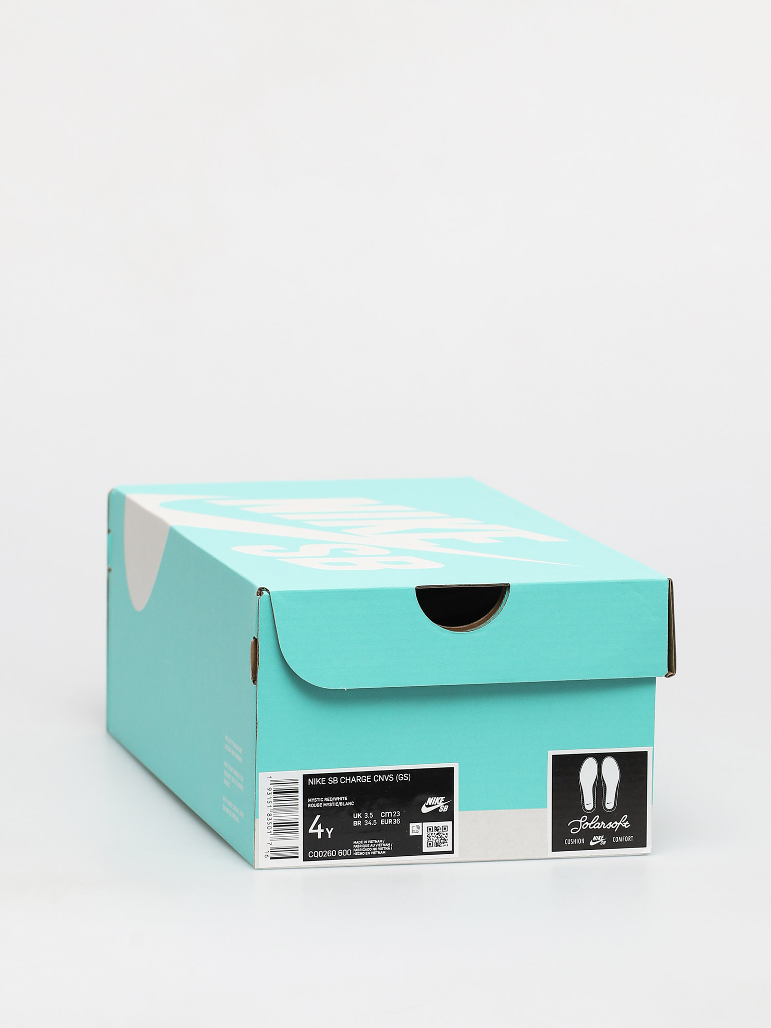 Buty Nike SB Charge Canvas (mystic red/white)