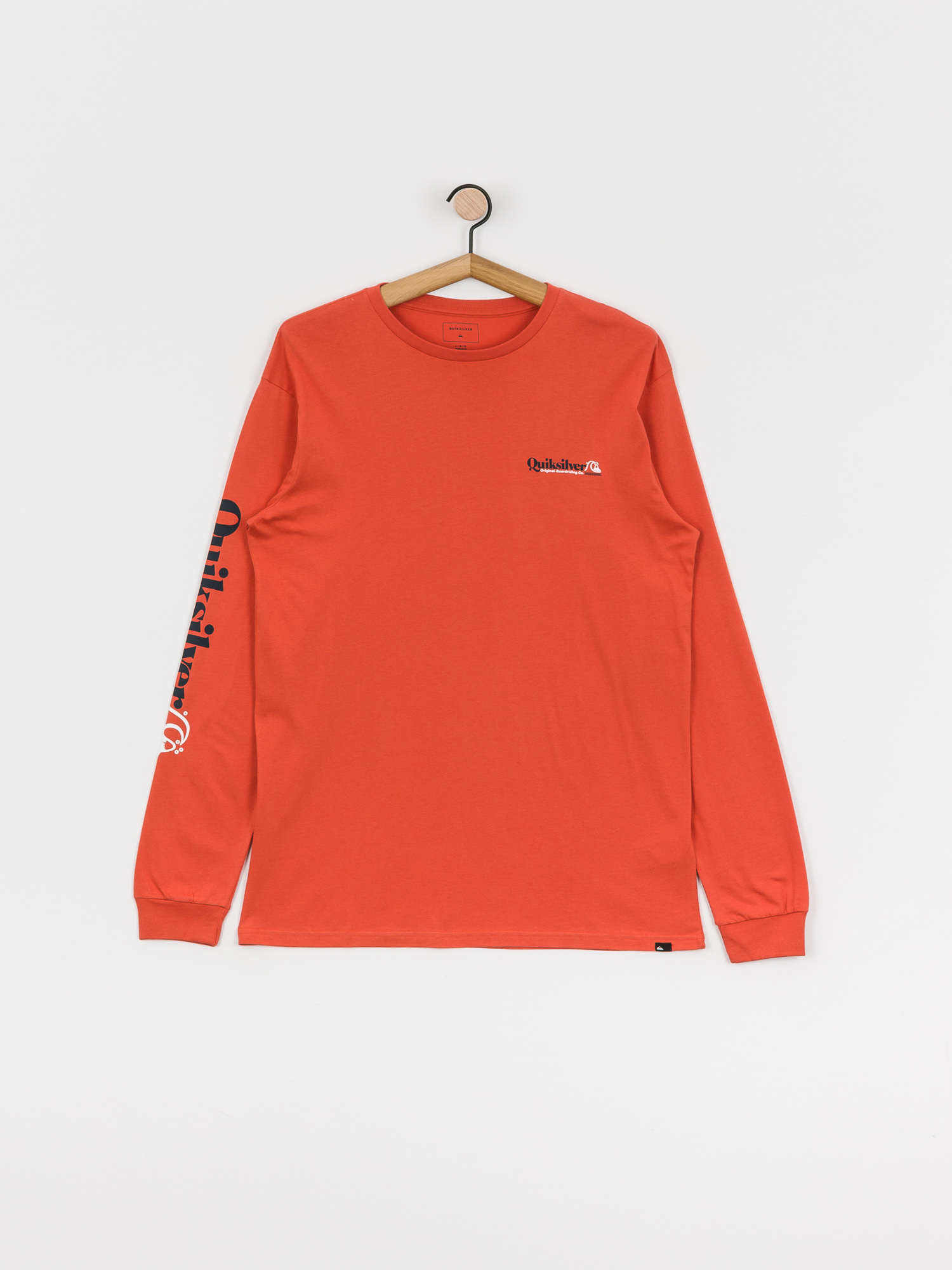 Longsleeve Quiksilver Check Yo Self (chili)