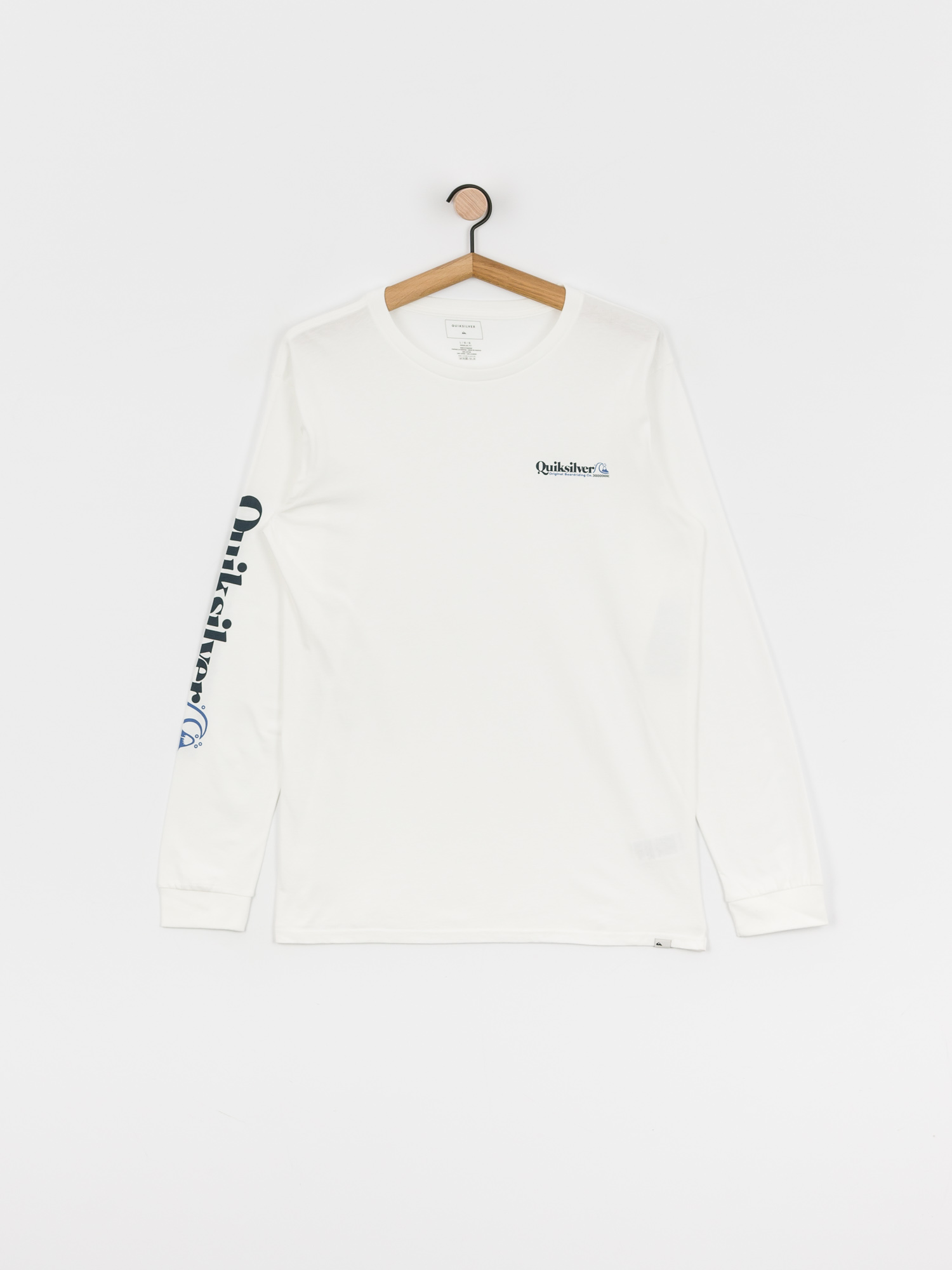 Longsleeve Quiksilver Check Yo Self (white)