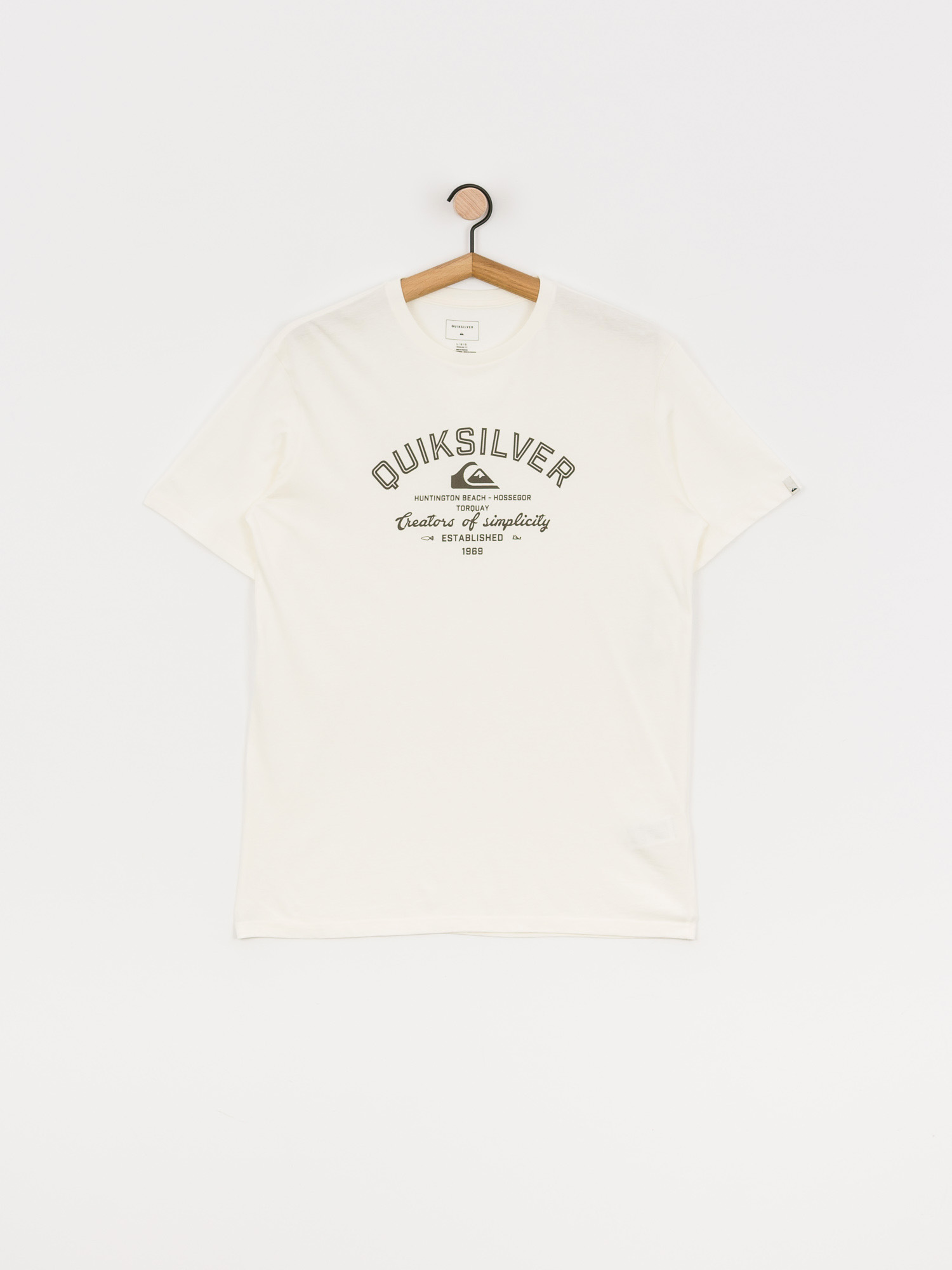 T-shirt Quiksilver Creators Of Simplicity (snow white)