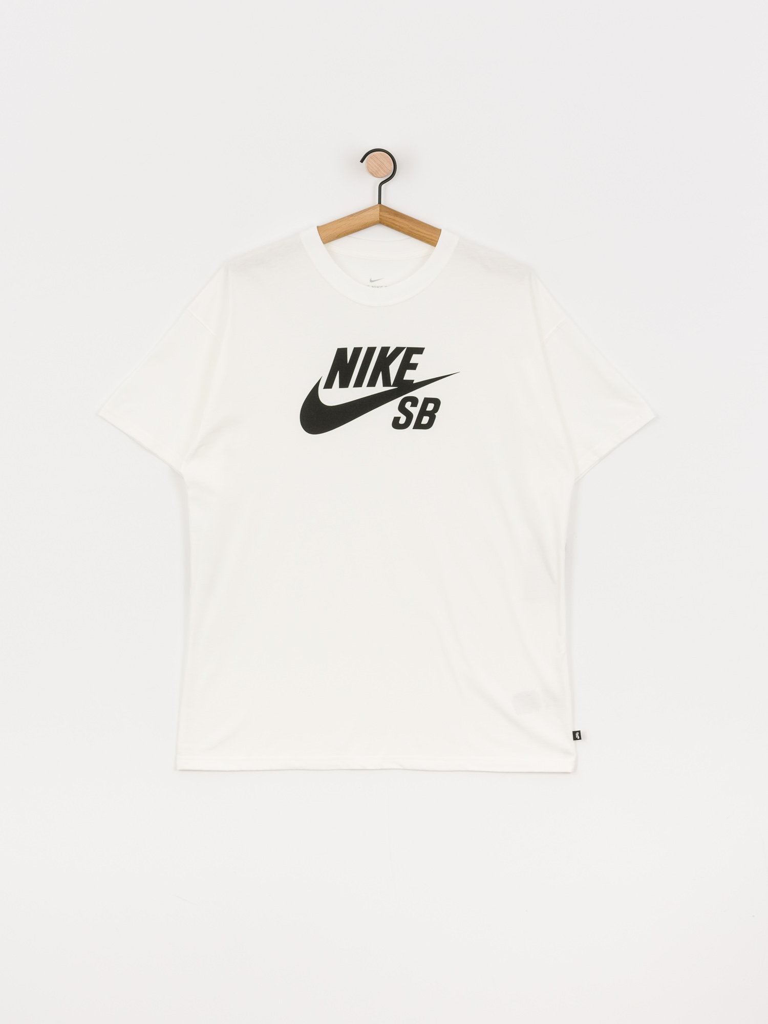 T-shirt Nike SB Logo (white/black)