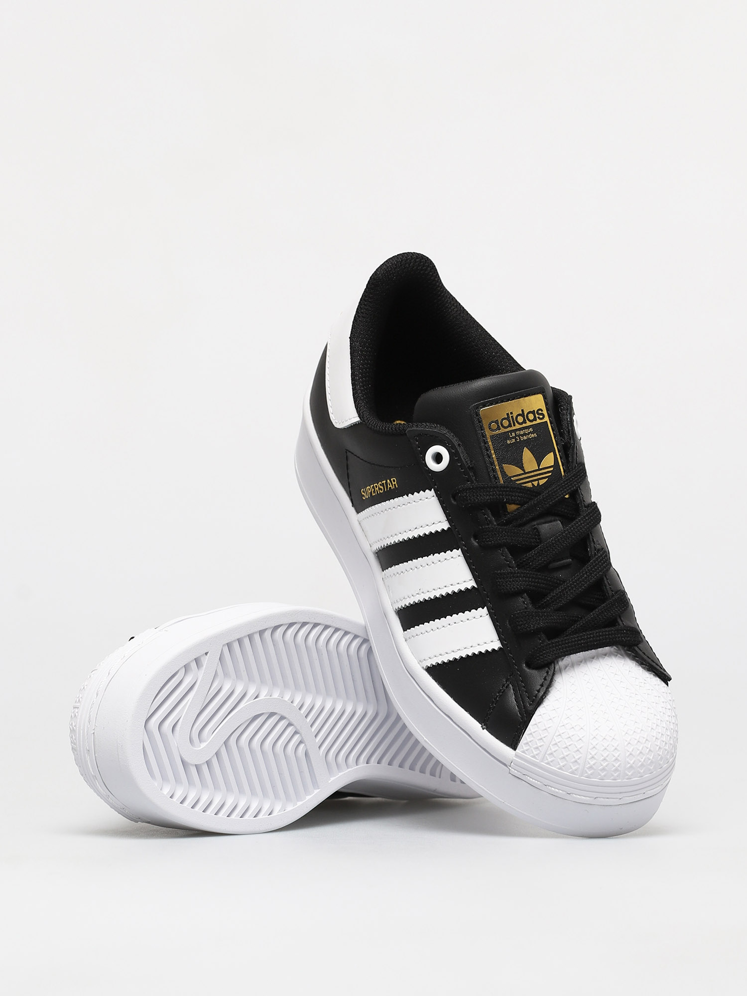 Buty adidas Originals Superstar Bold Wmn (cblack/ftwwht/goldmt)