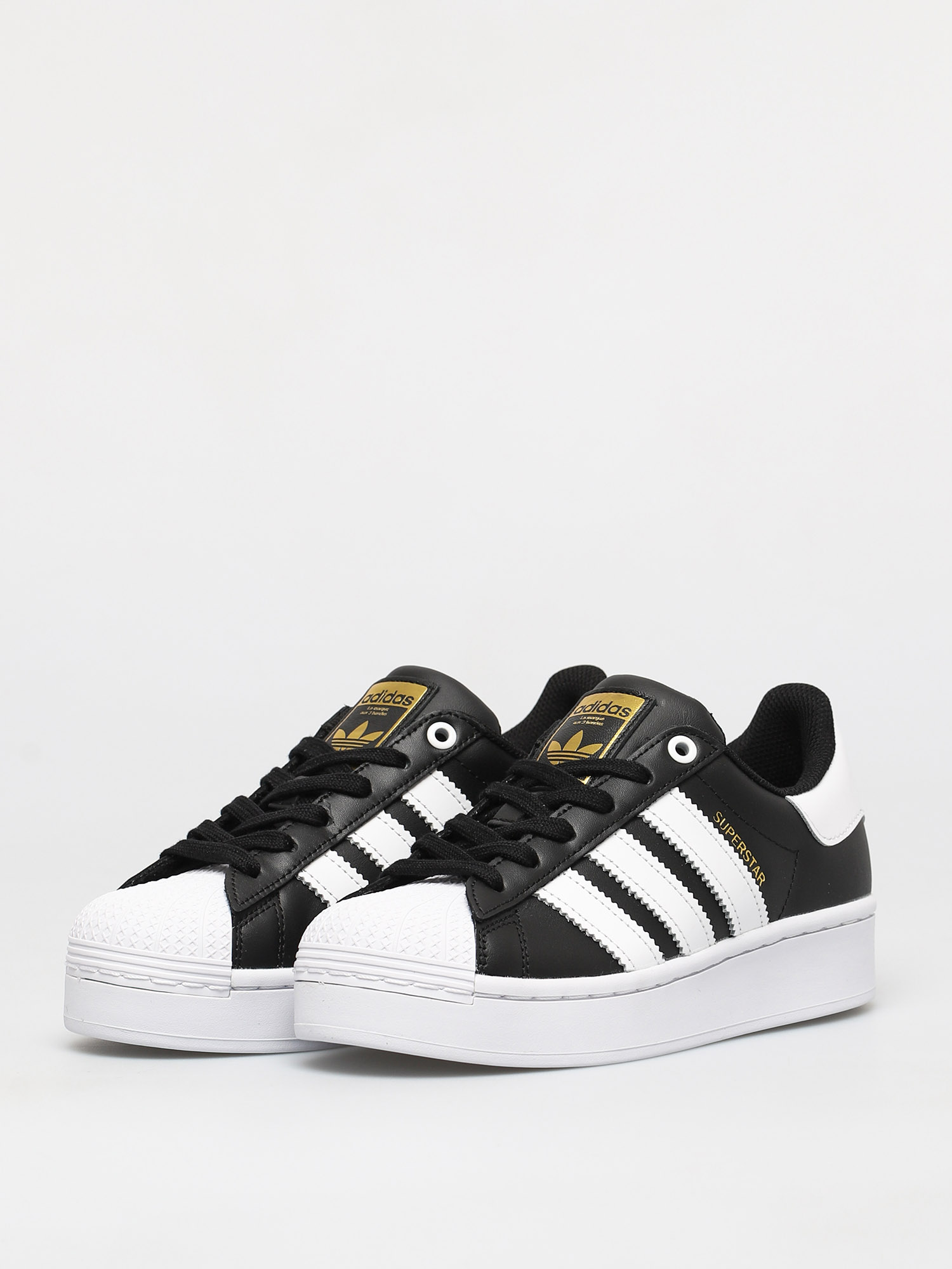 Buty adidas Originals Superstar Bold Wmn (cblack/ftwwht/goldmt)