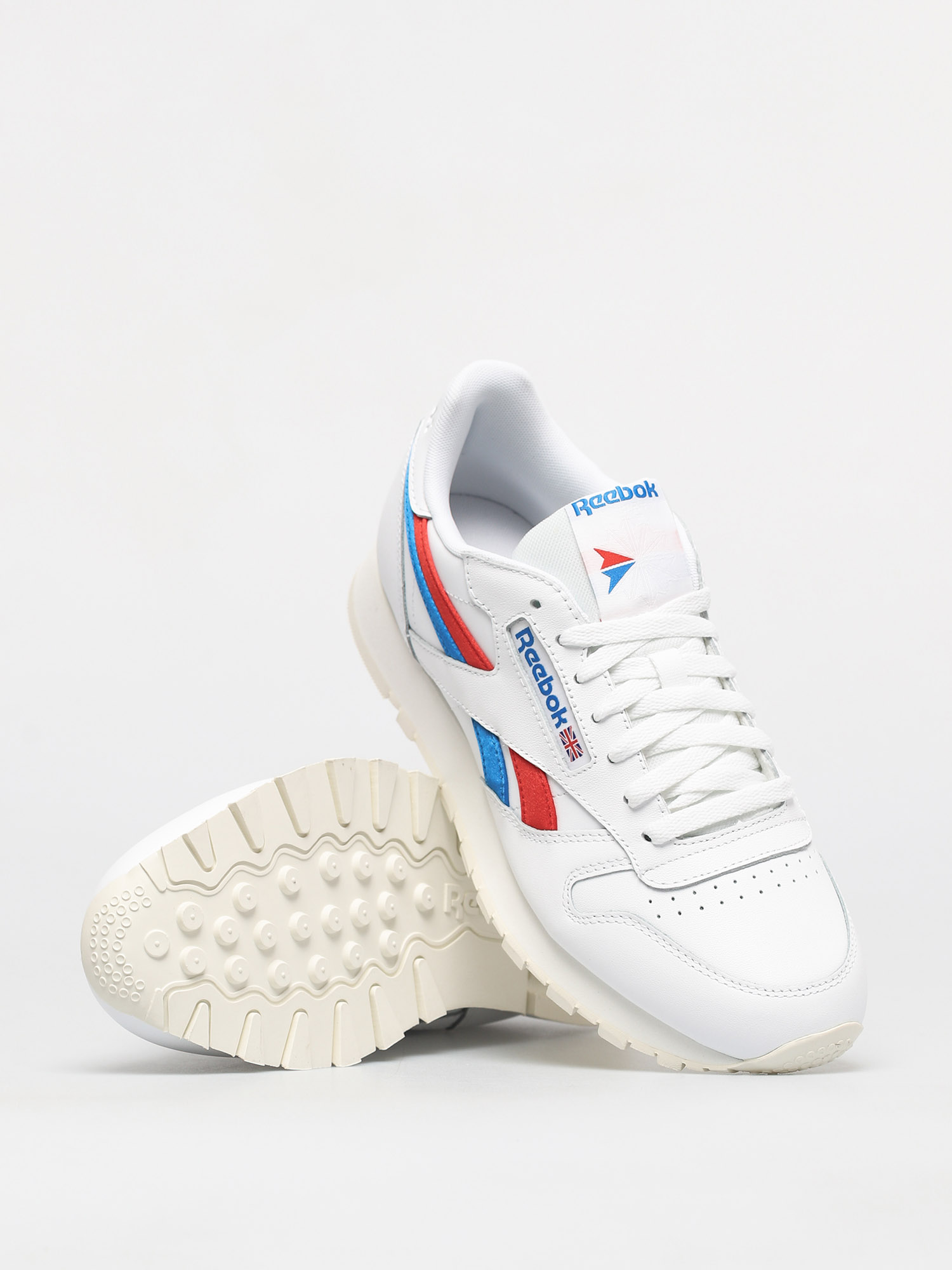 Buty Reebok Classic Leather (white/insred/dynblu)