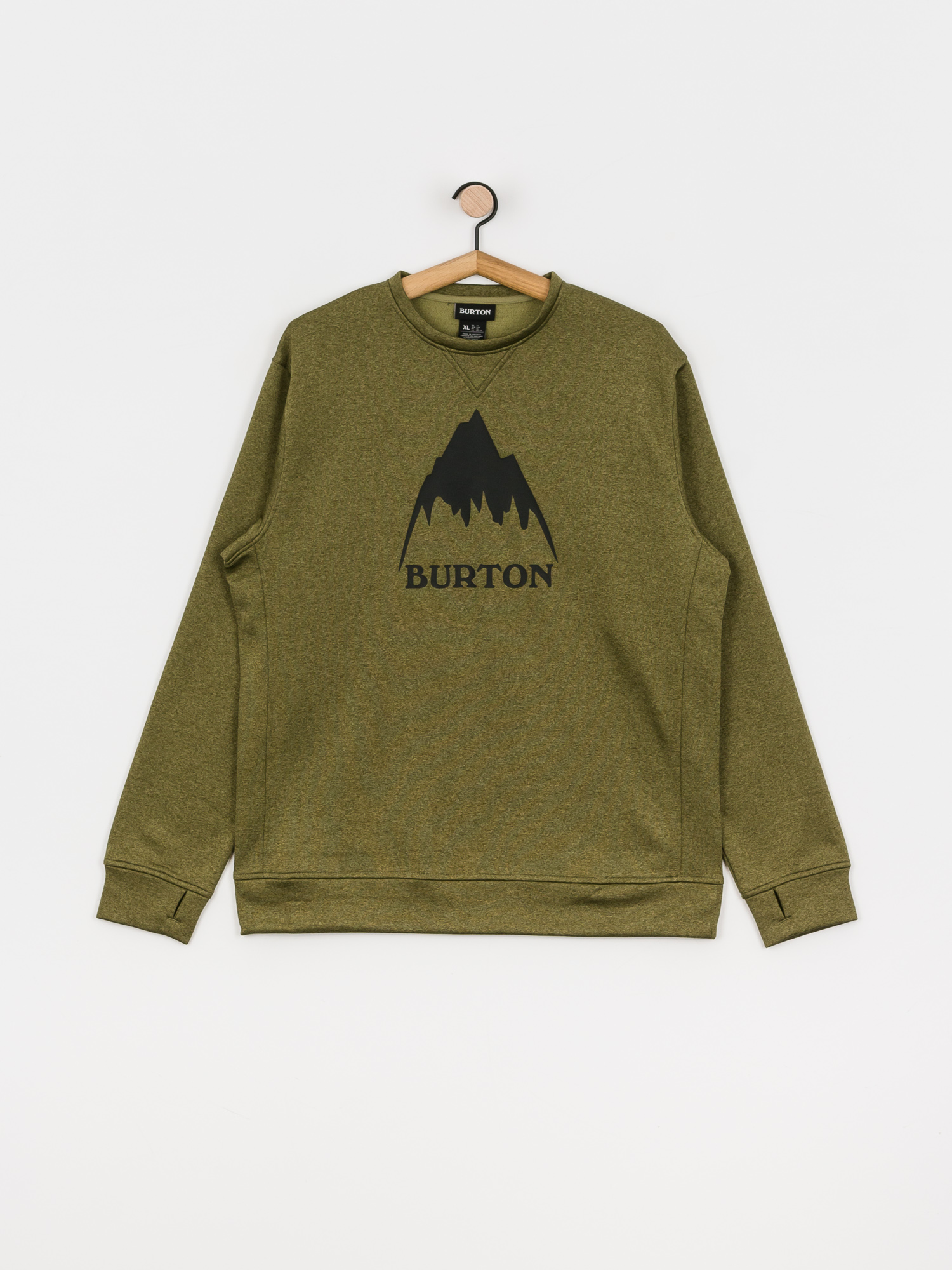Męska Bluza aktywna Burton Oak (martini olive heather)