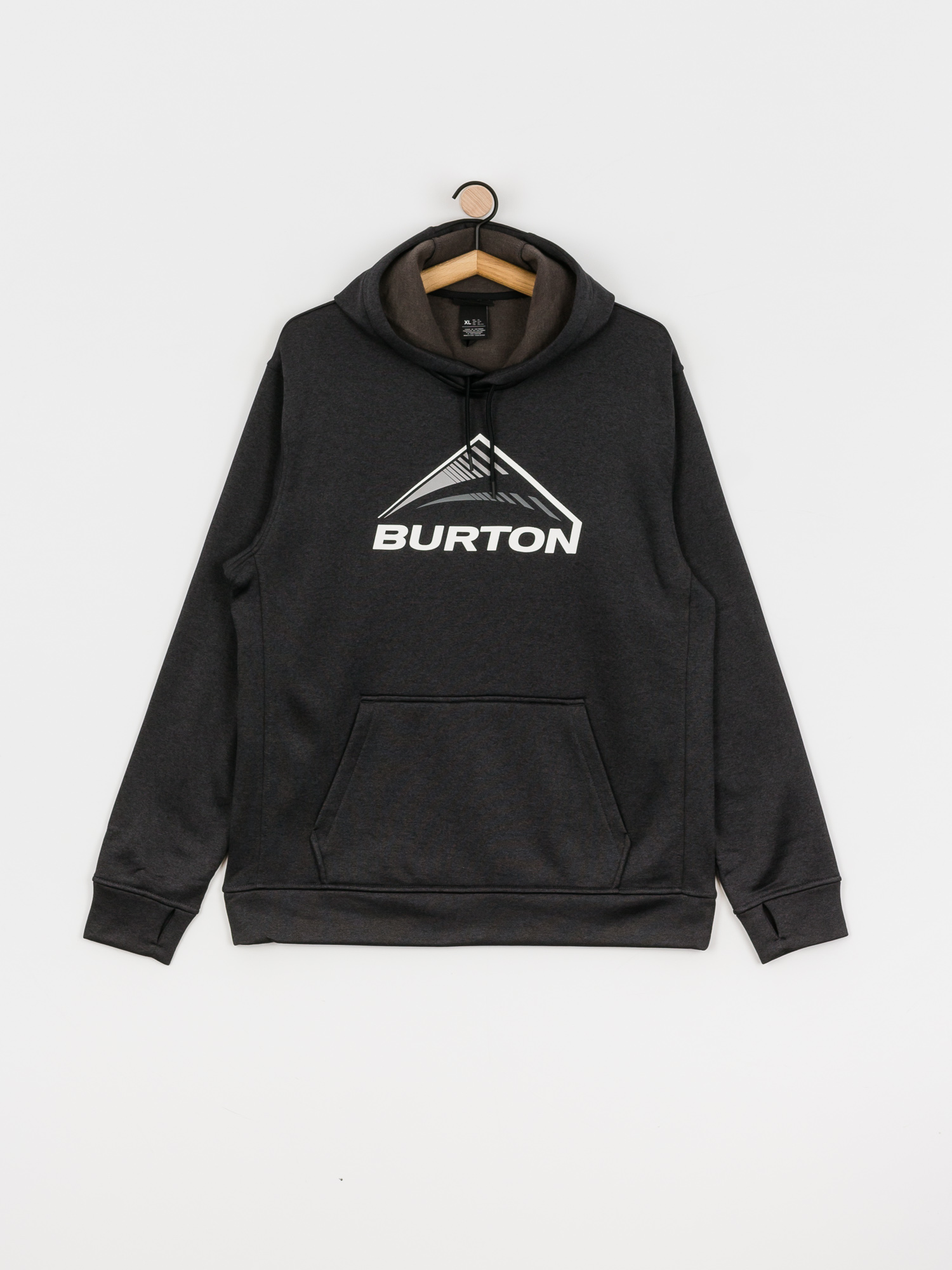 Męska Bluza aktywna Burton Oak Seasonal HD (true black heather)