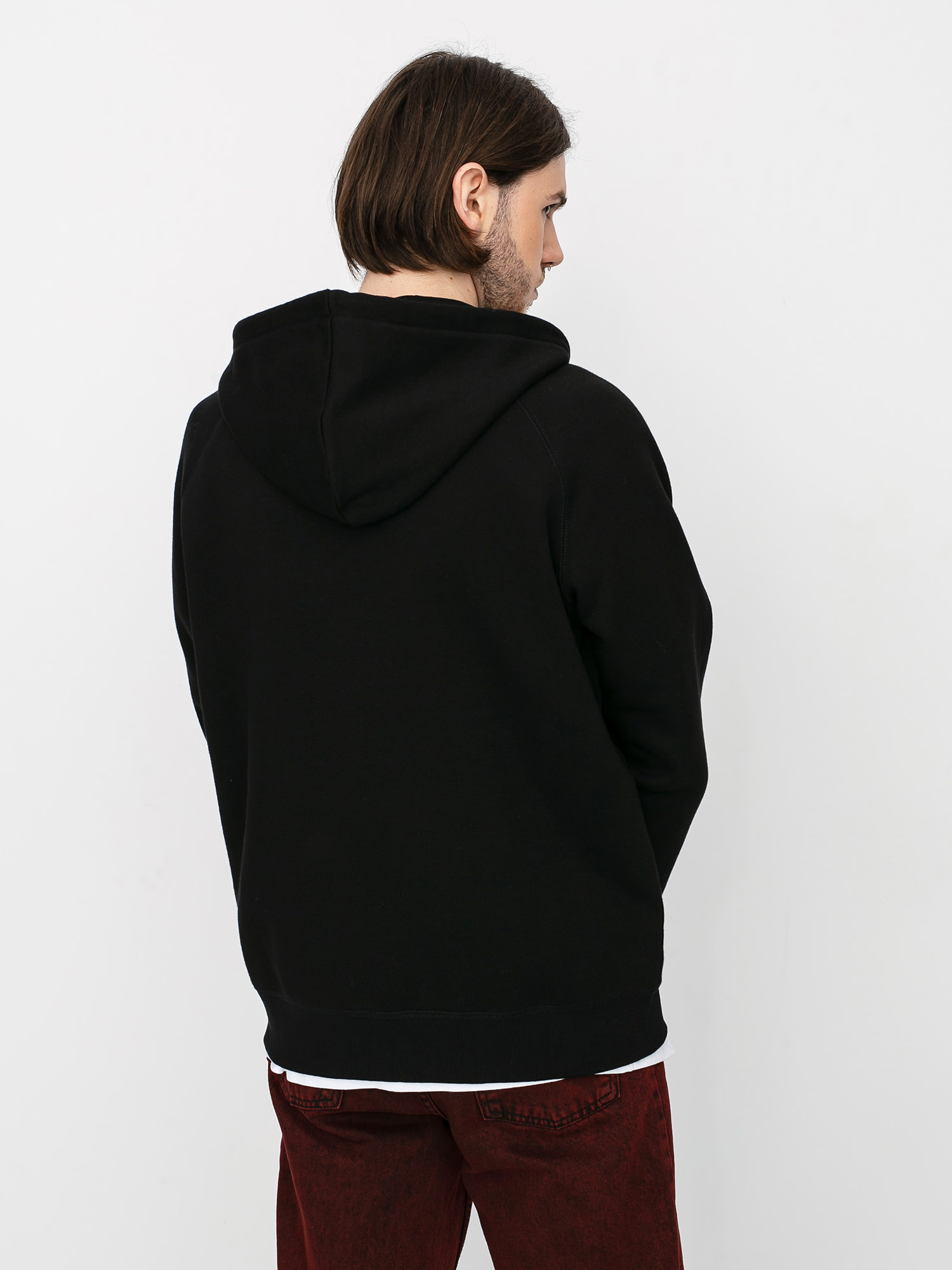 Bluza z kapturem Carhartt WIP Chase ZHD (black/gold)