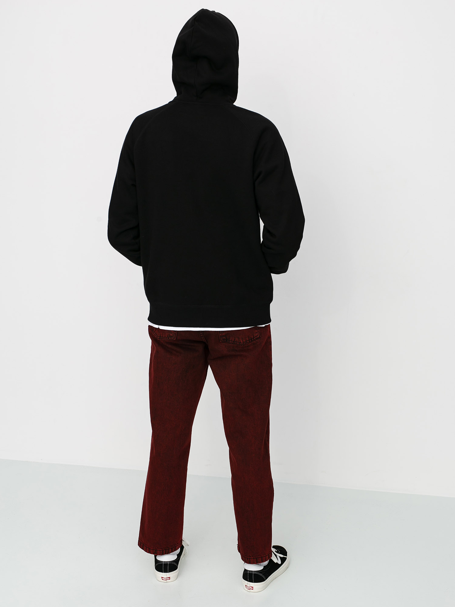 Bluza z kapturem Carhartt WIP Chase ZHD (black/gold)