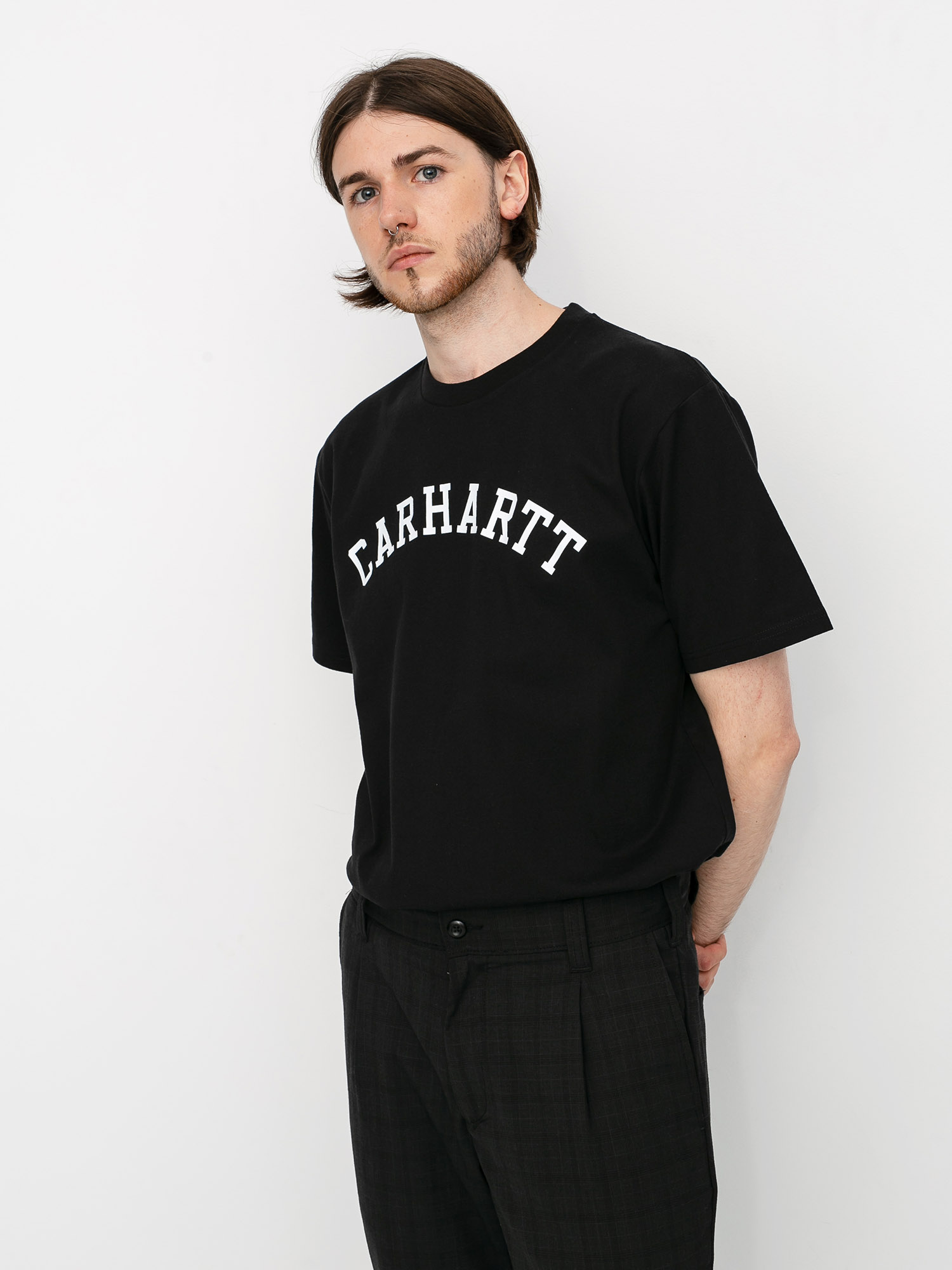 T-shirt Carhartt WIP University (black/white)