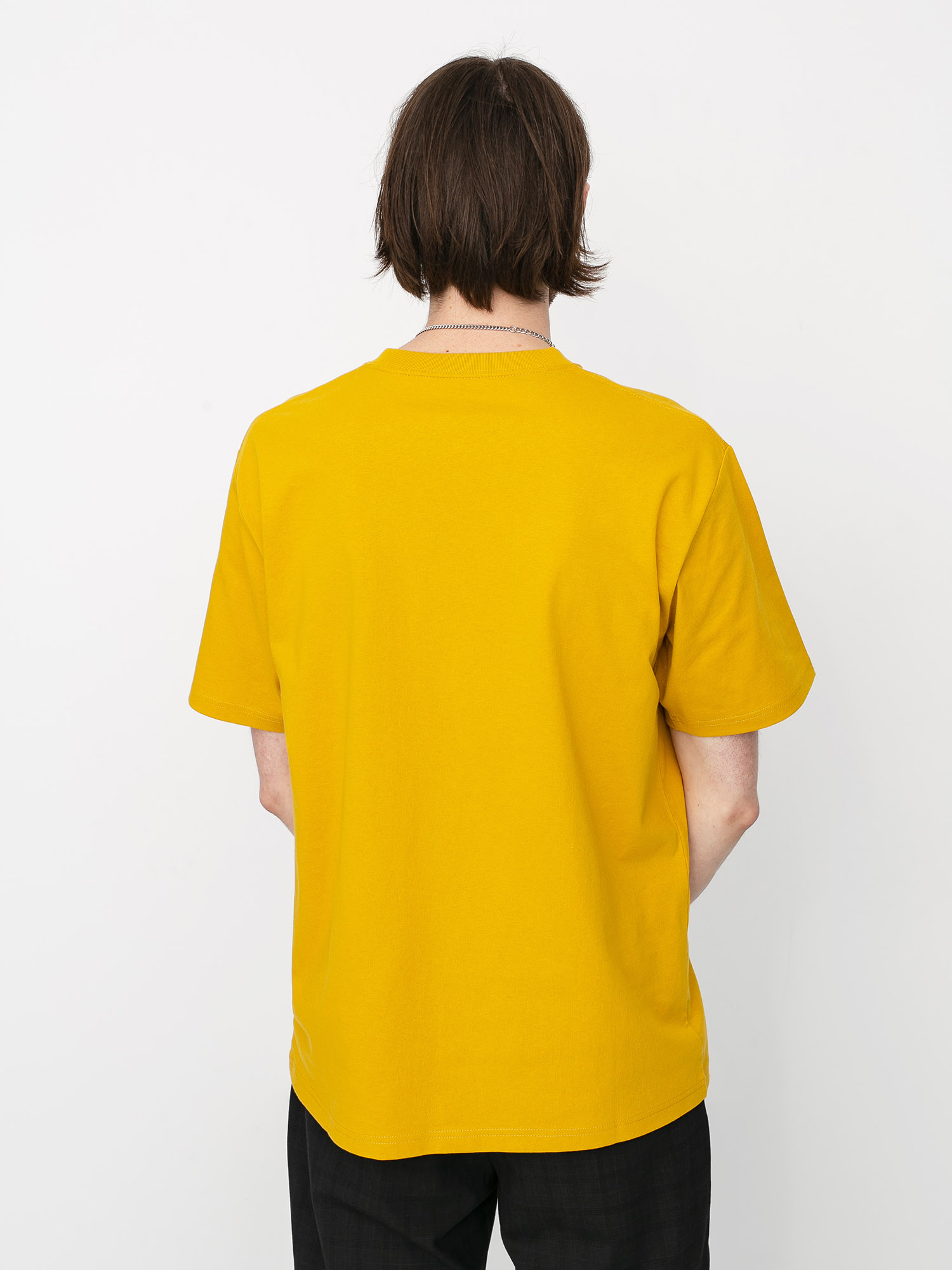 T-shirt Carhartt WIP University Script (colza/black)