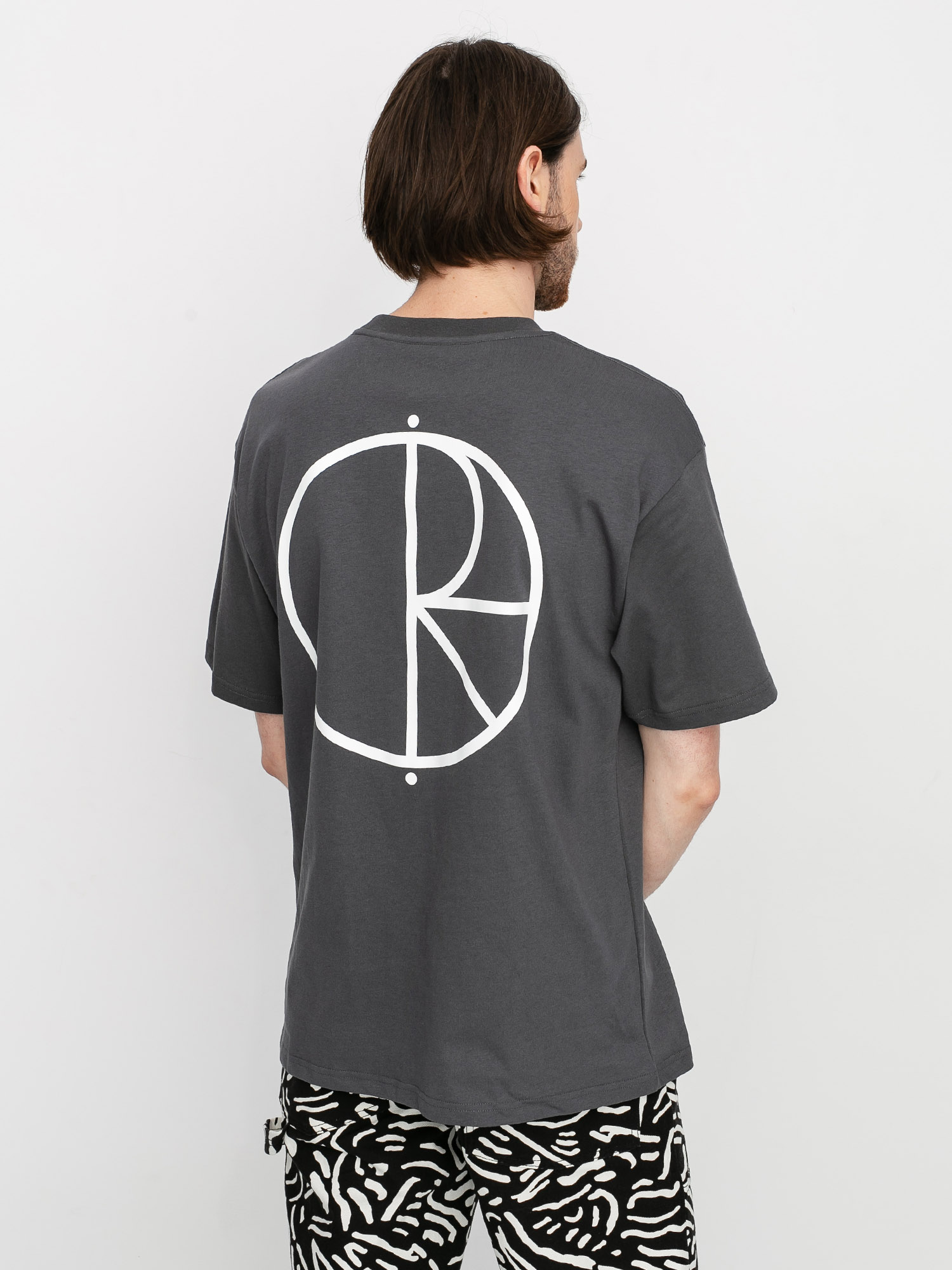 T-shirt Polar Skate Stroke Logo (graphite)