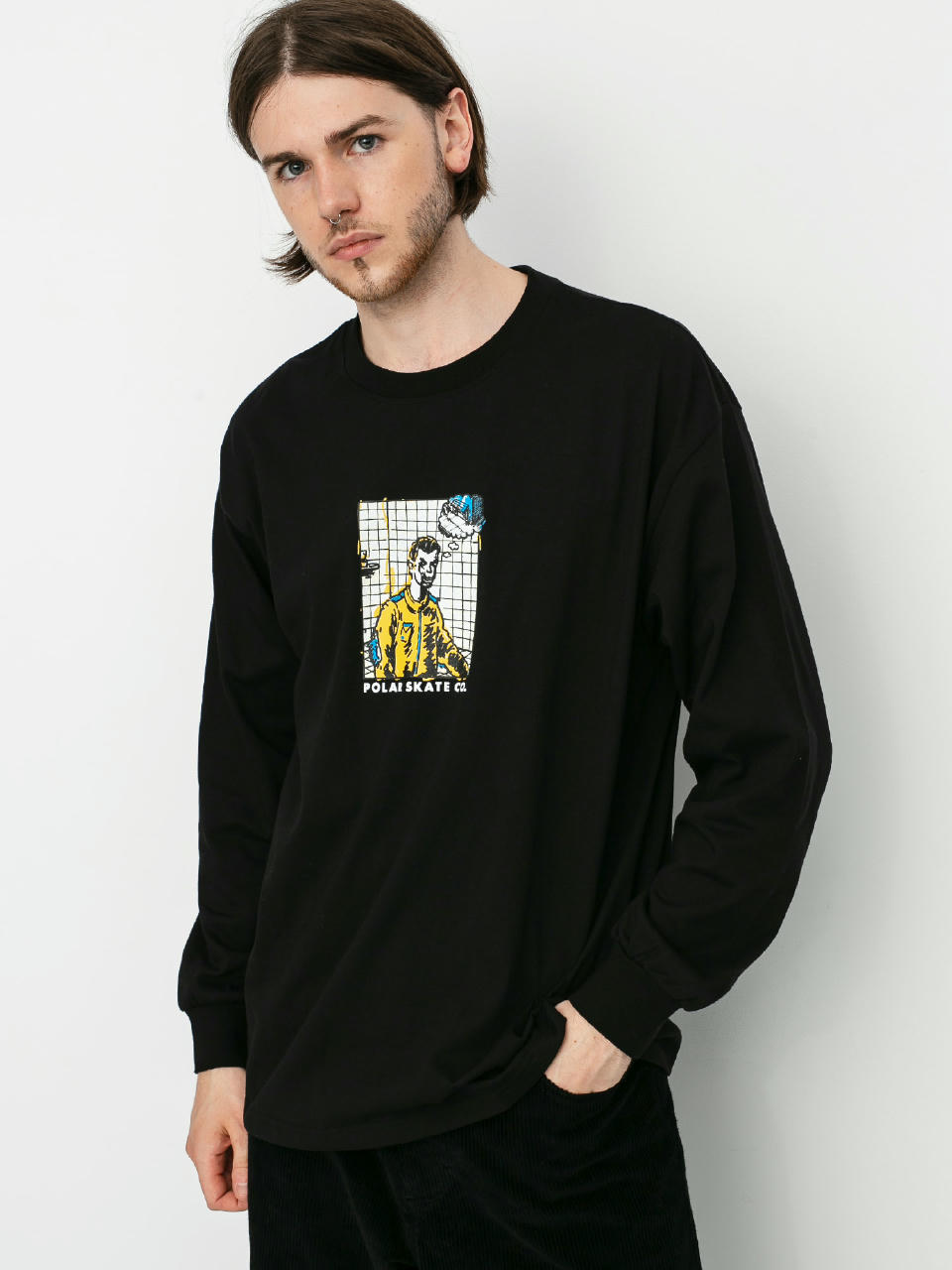 Longsleeve Polar Skate Medusa Desires (black)