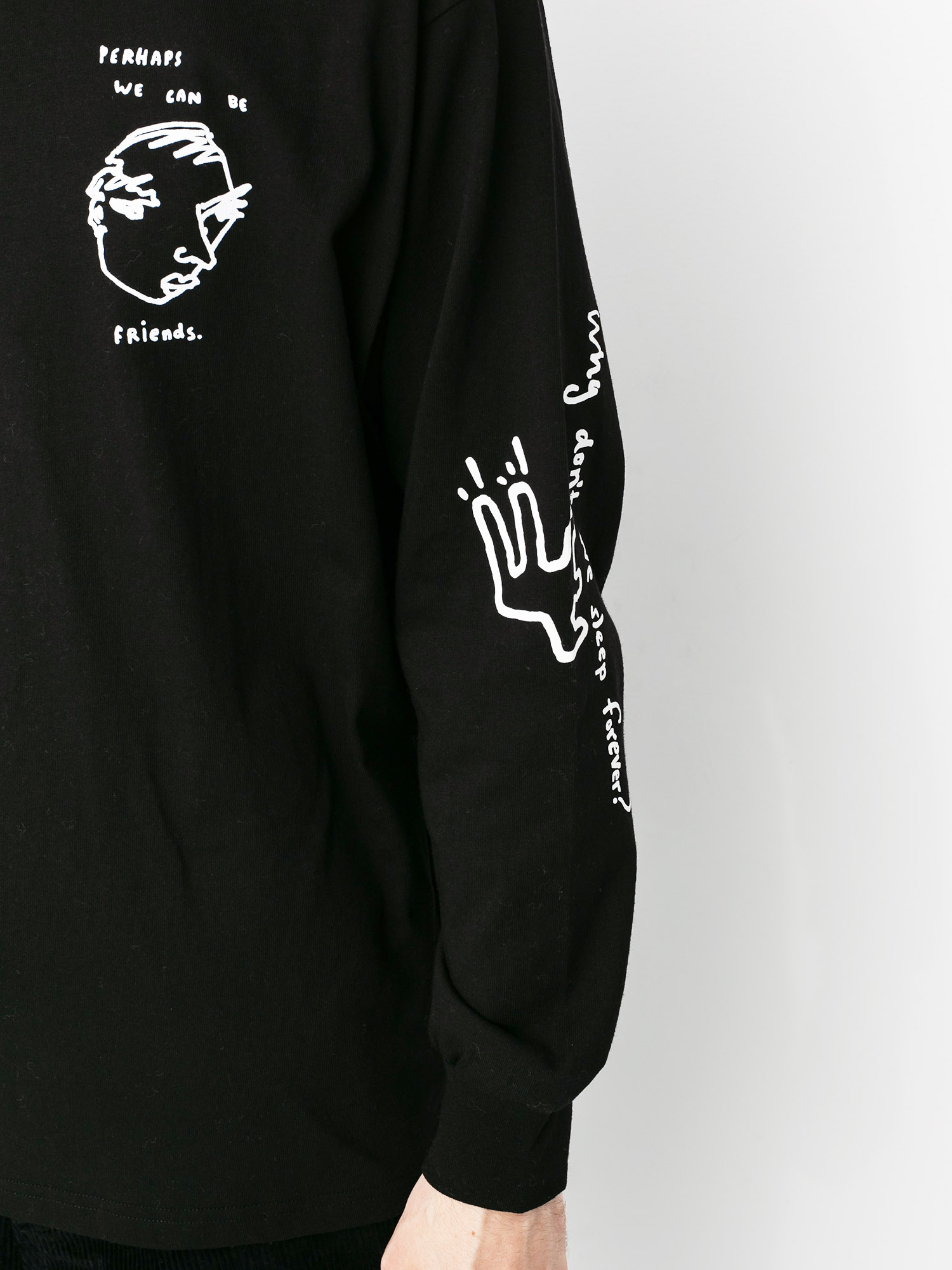 Longsleeve Polar Skate Notebook (black)