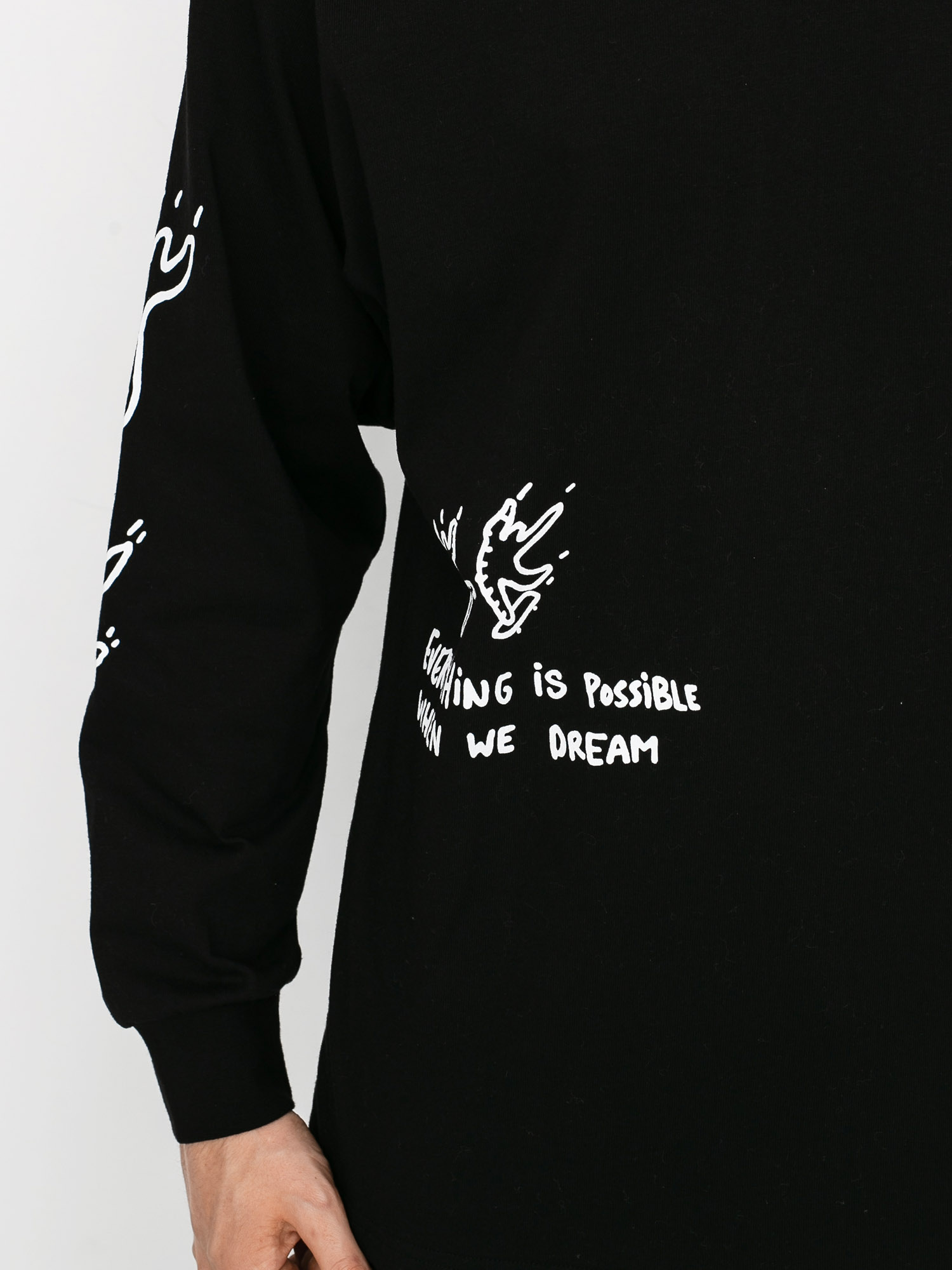Longsleeve Polar Skate Notebook (black)