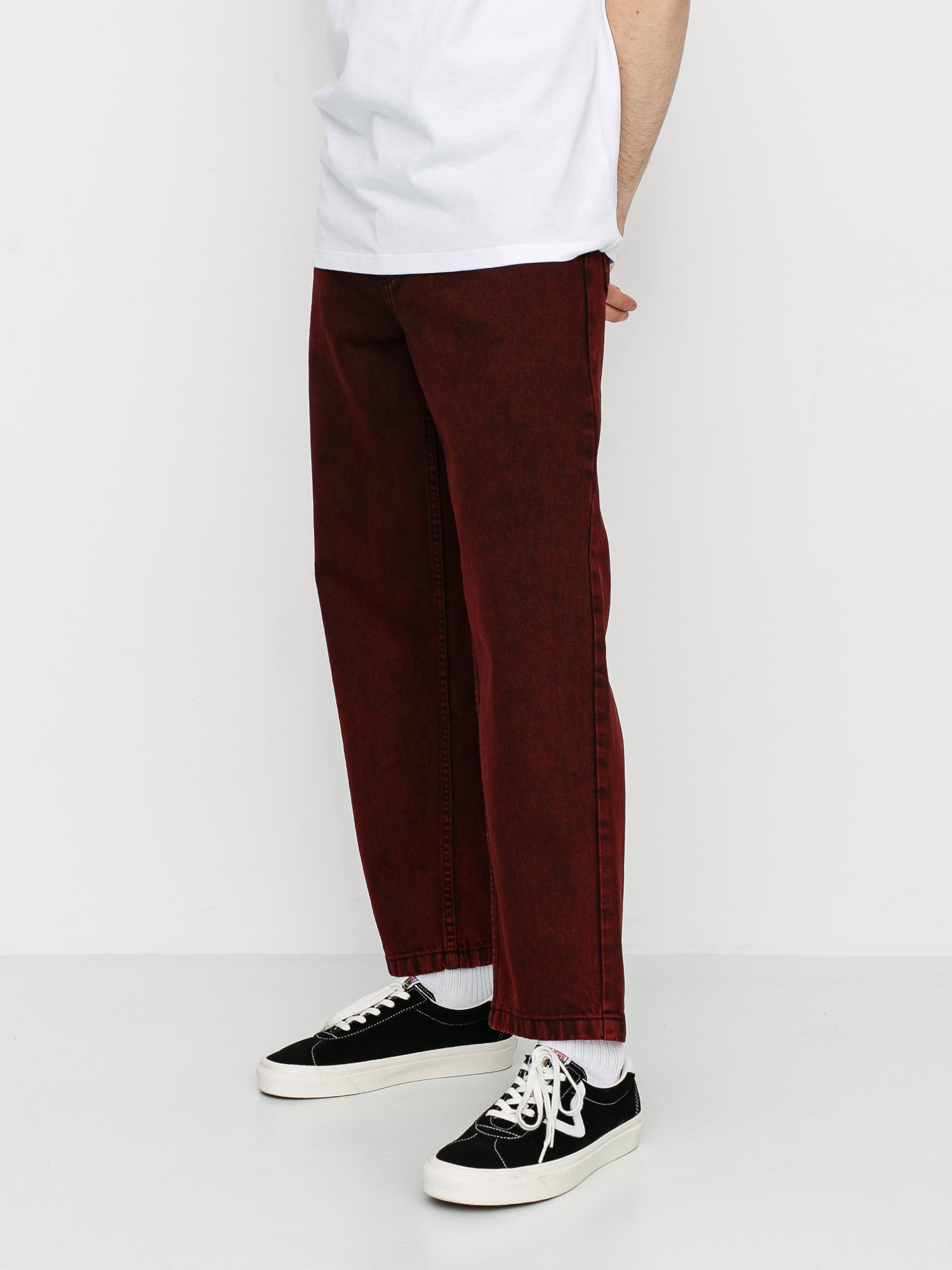 Spodnie Polar Skate 93 Denim (red black)