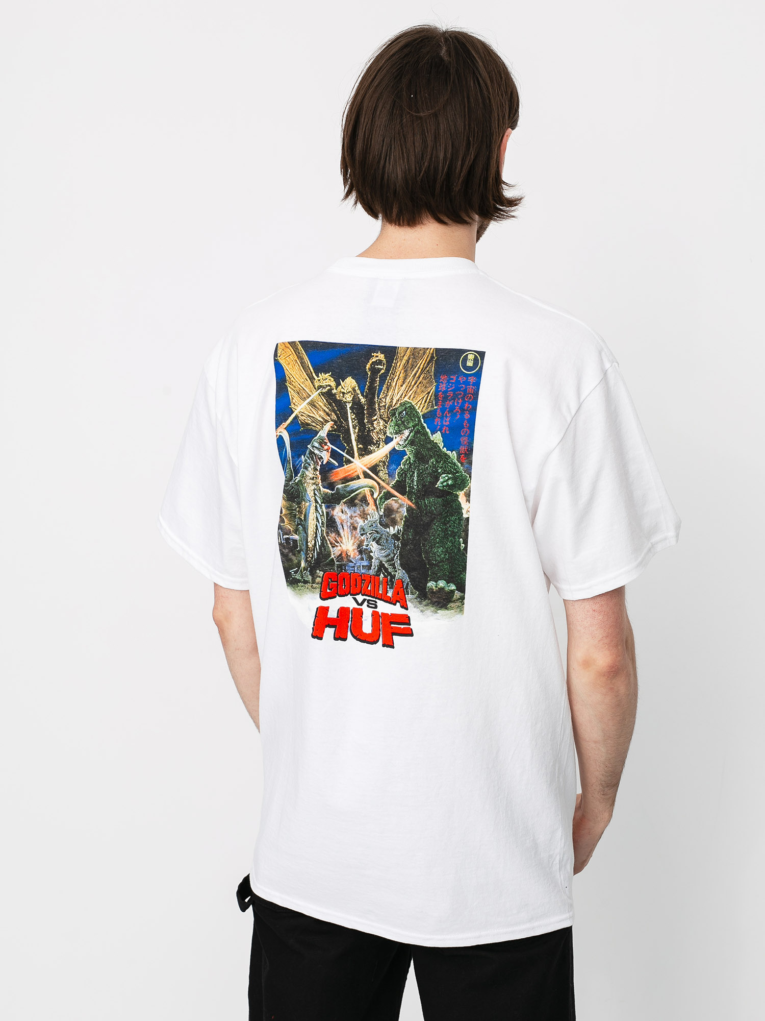 T-shirt HUF X Godzilla Destroy All Monsters (white)