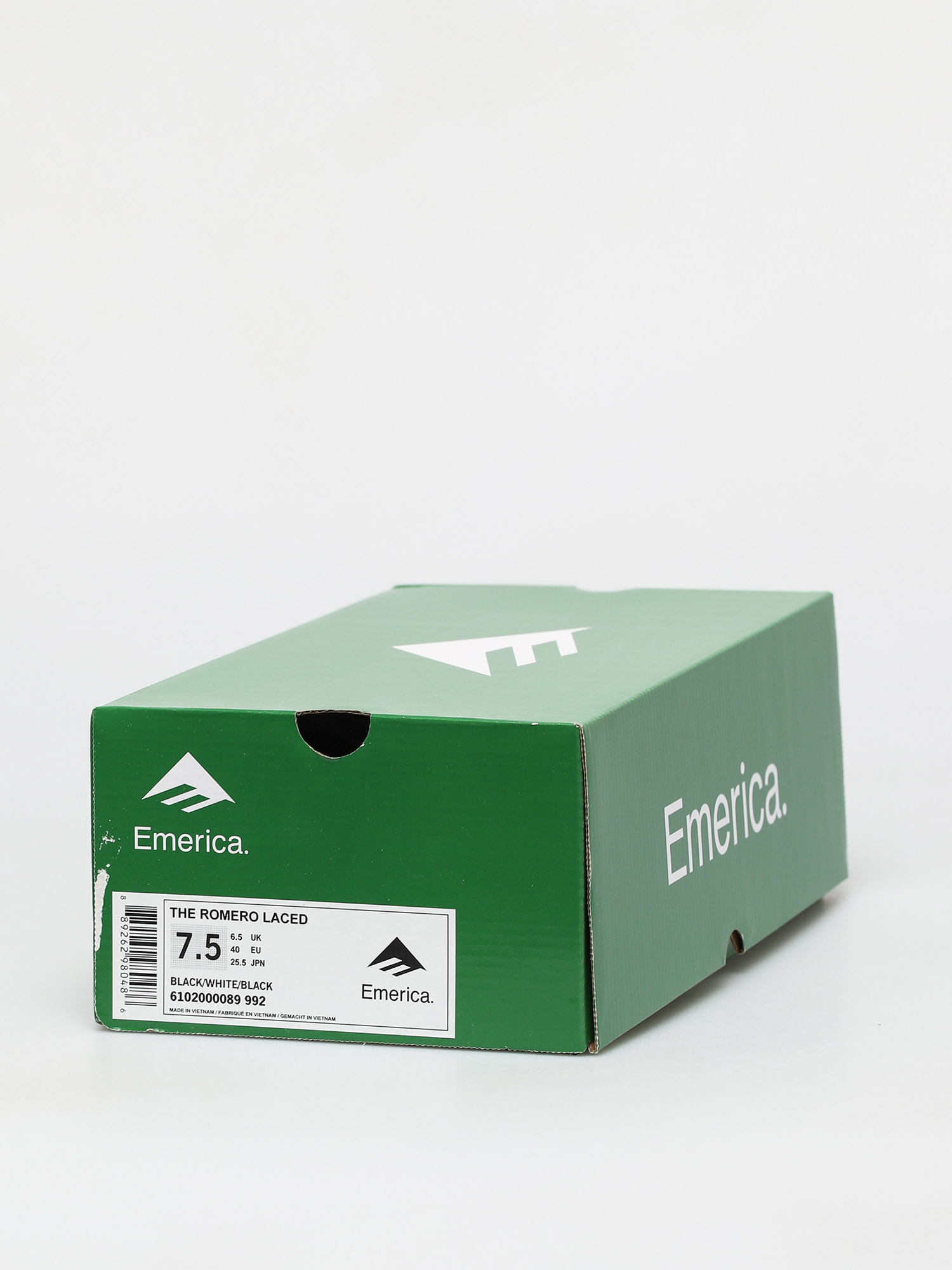 Buty Emerica The Romero Laced (black/white/black)