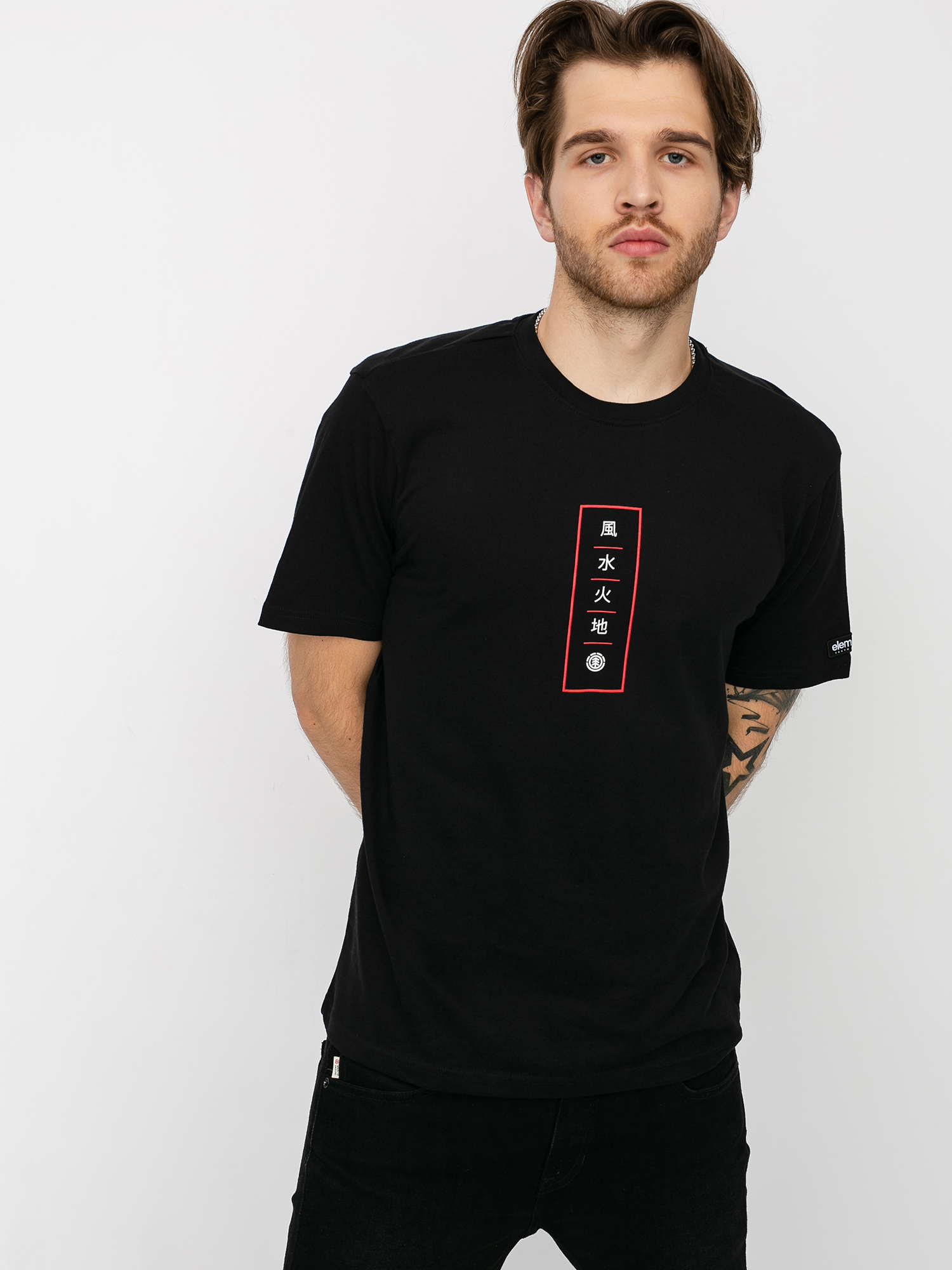 T-shirt Element Arata (flint black)