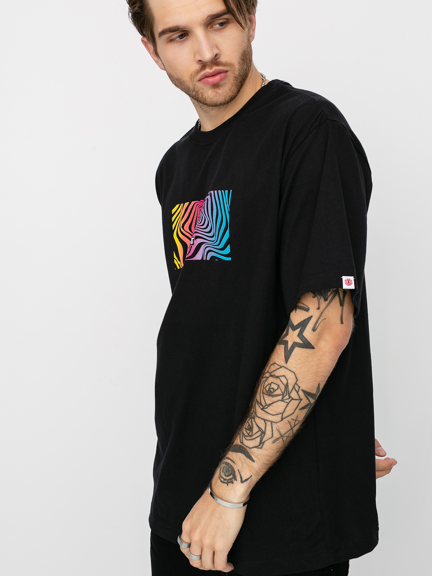 T-shirt Element Vogel (flint black)