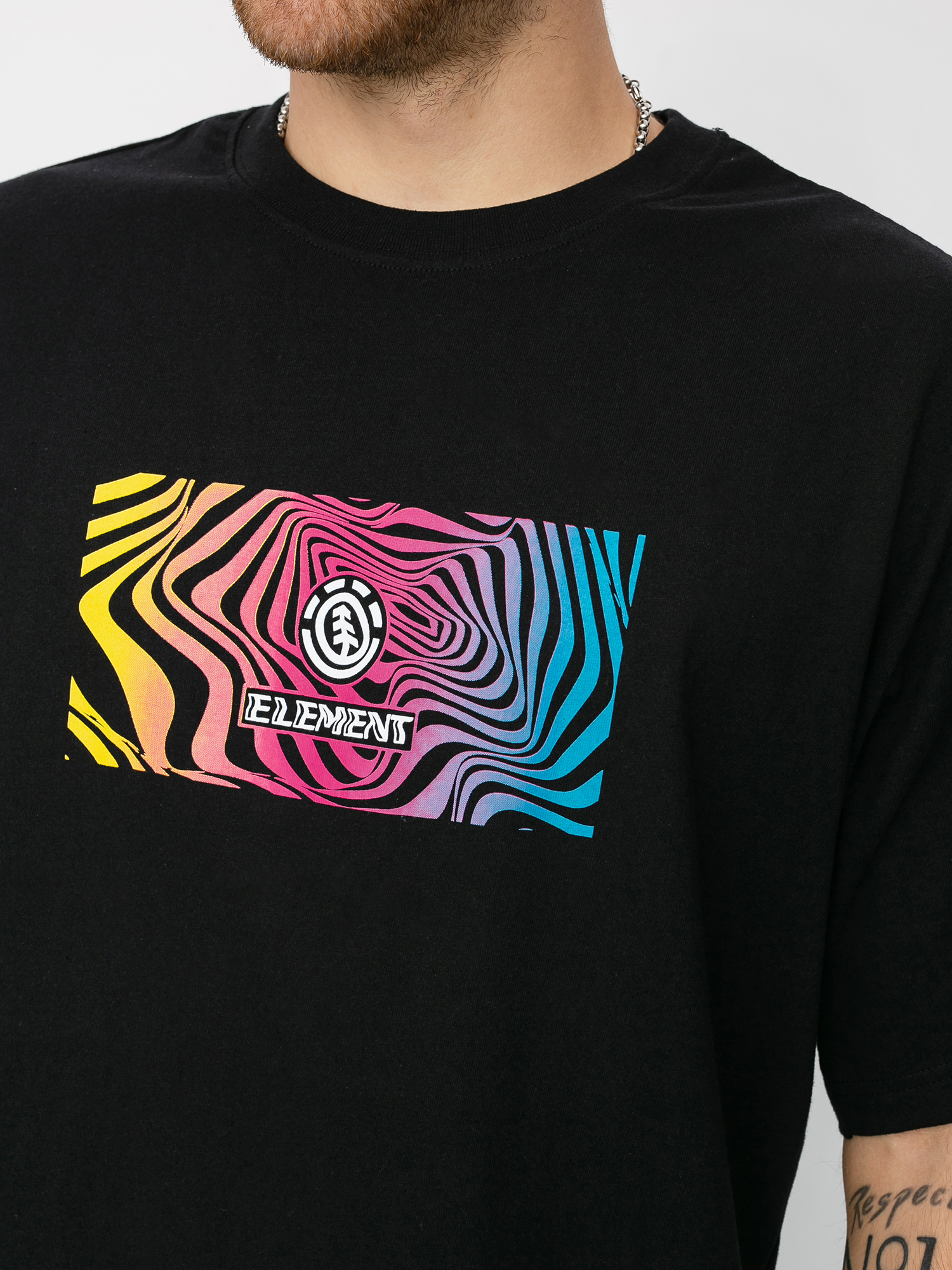 T-shirt Element Vogel (flint black)