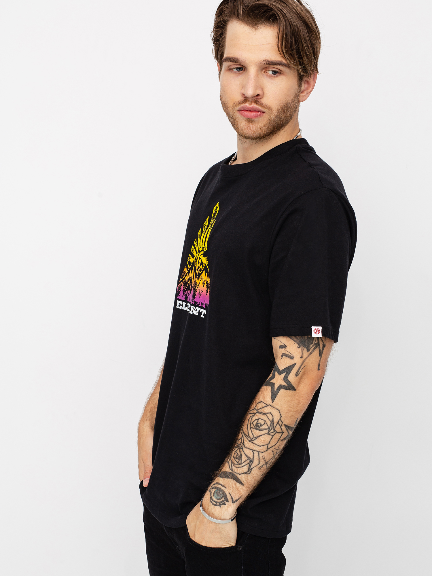 T-shirt Element Longley (flint black)