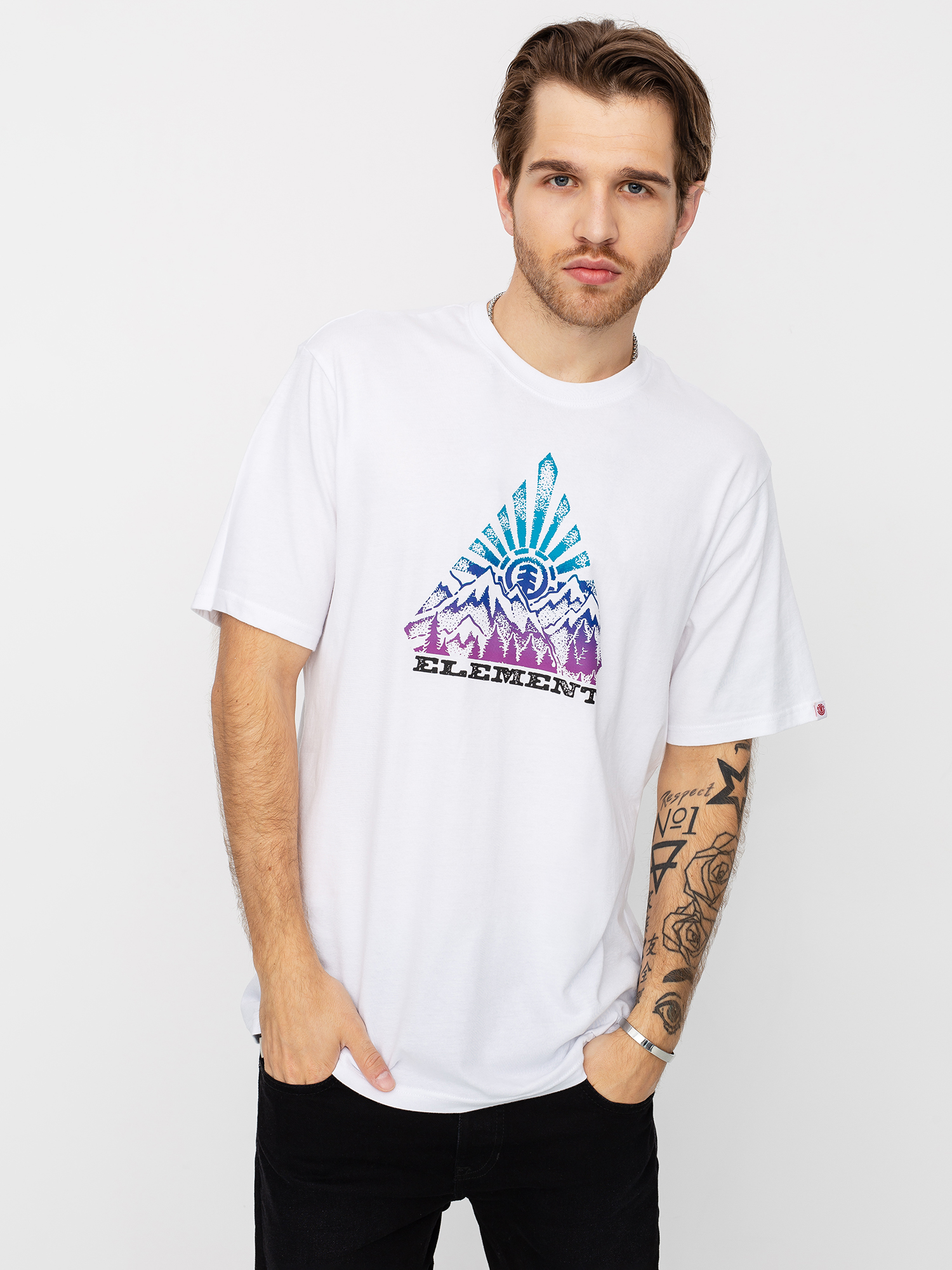 T-shirt Element Longley (optic white)