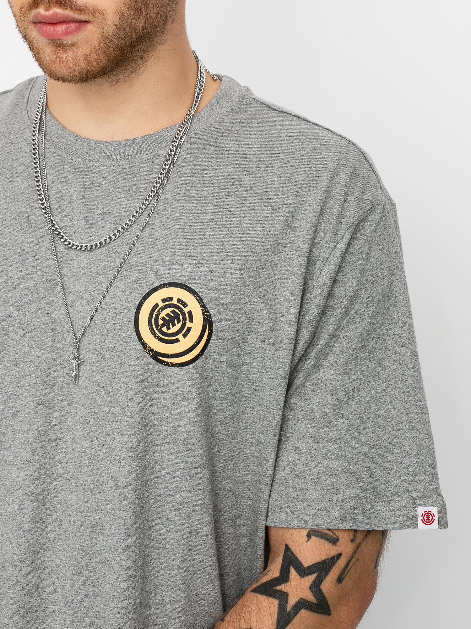 T-shirt Element Rickat (grey heather)