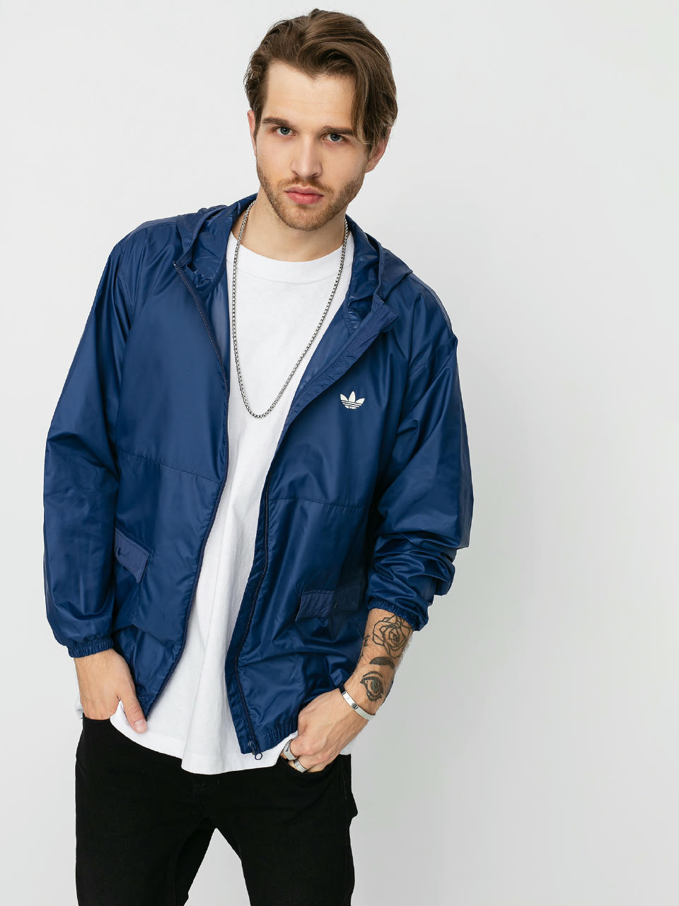 Kurtka adidas Lightweight Windbreaker (tecind/owhite)