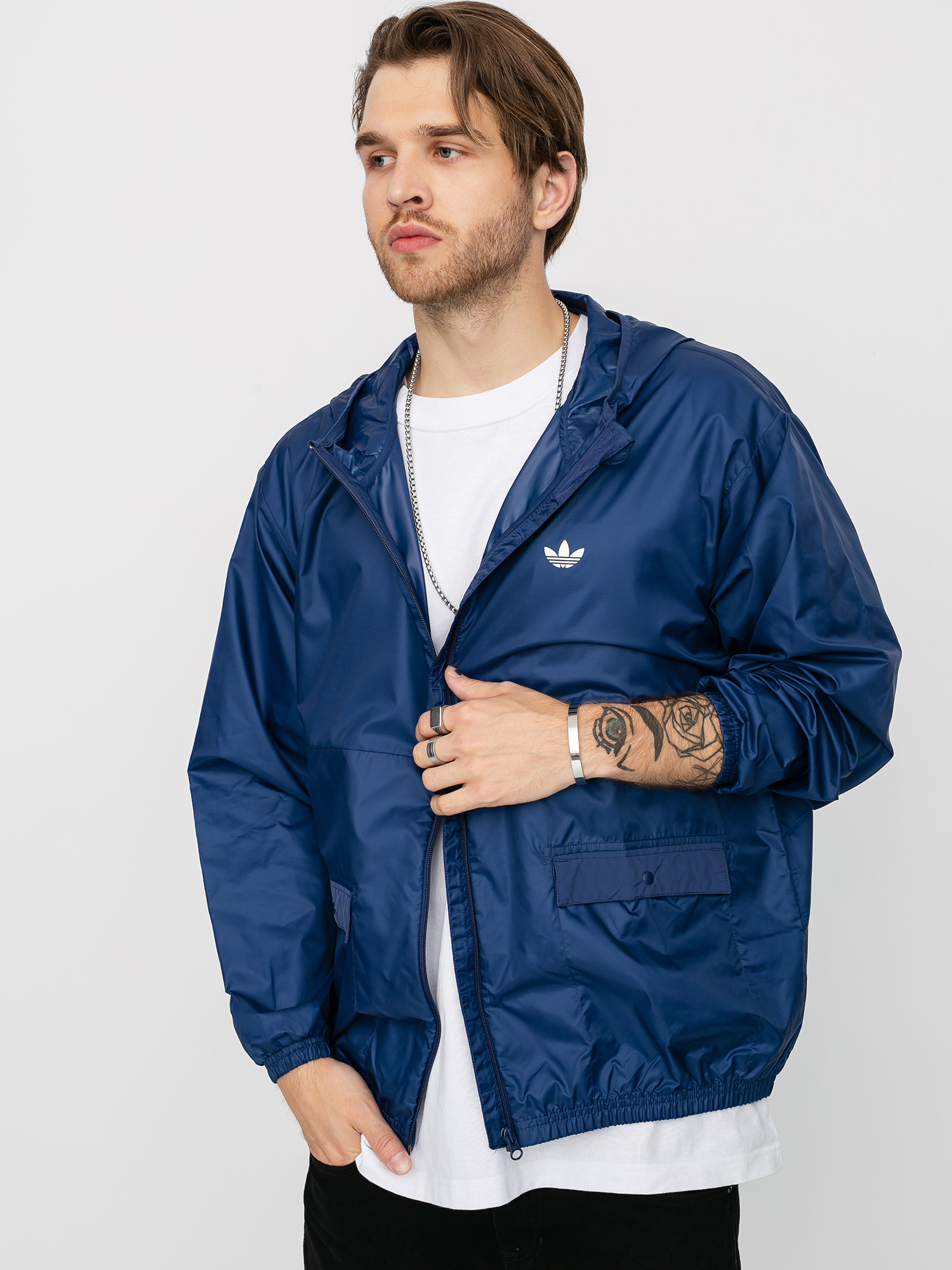 Kurtka adidas Lightweight Windbreaker (tecind/owhite)