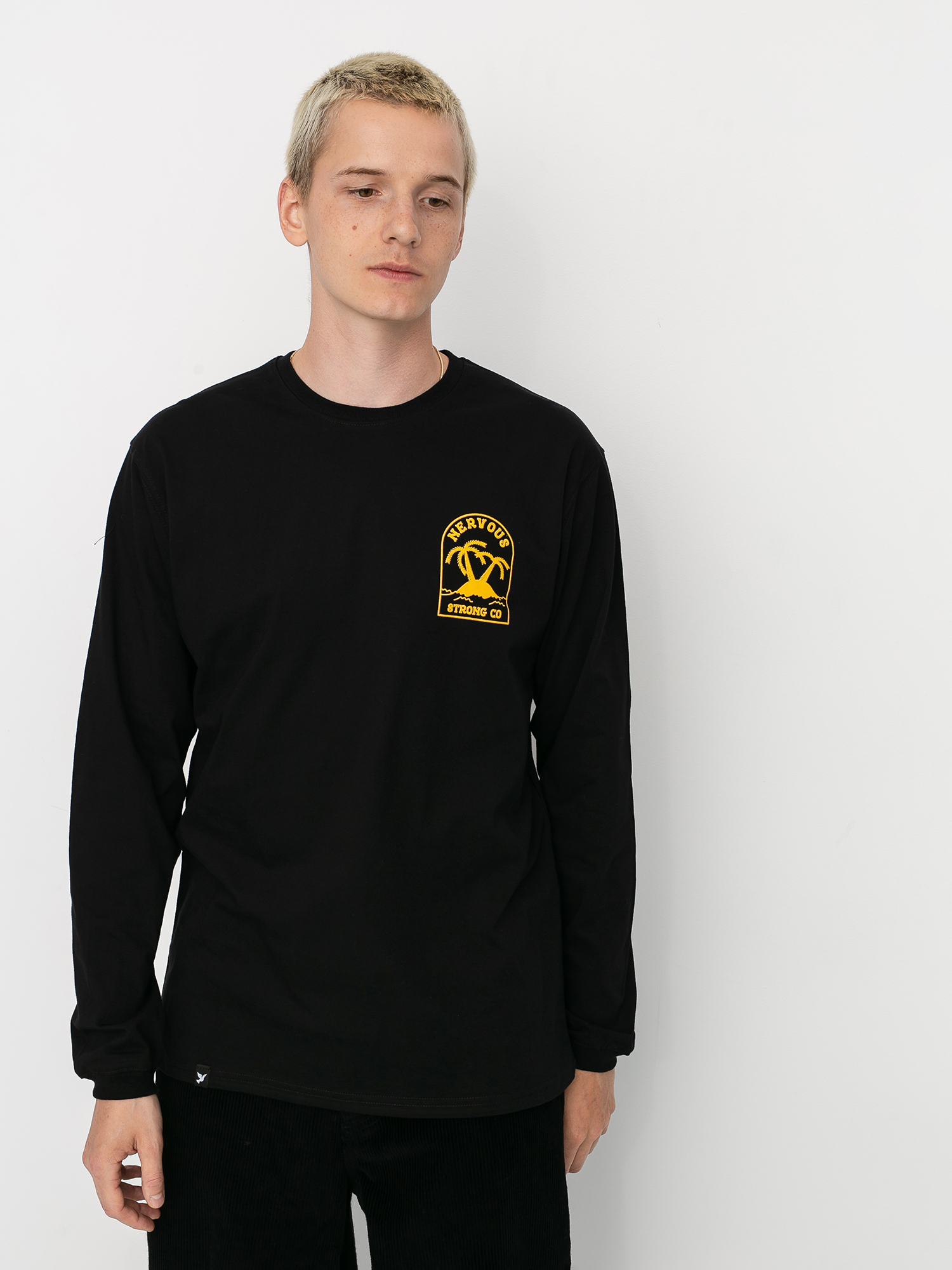 Longsleeve Nervous Island (black)