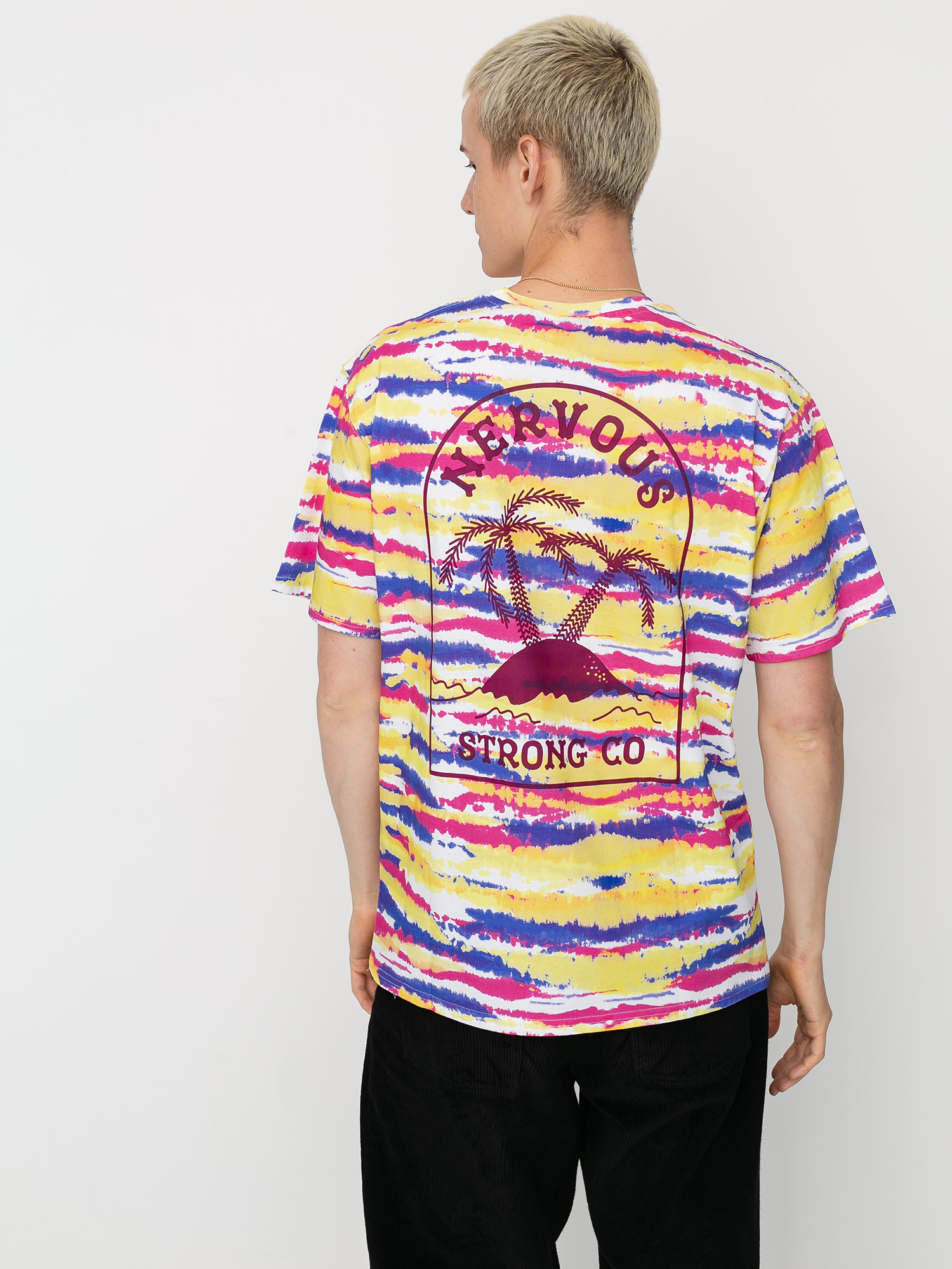 T-shirt Nervous Island (tie dye)