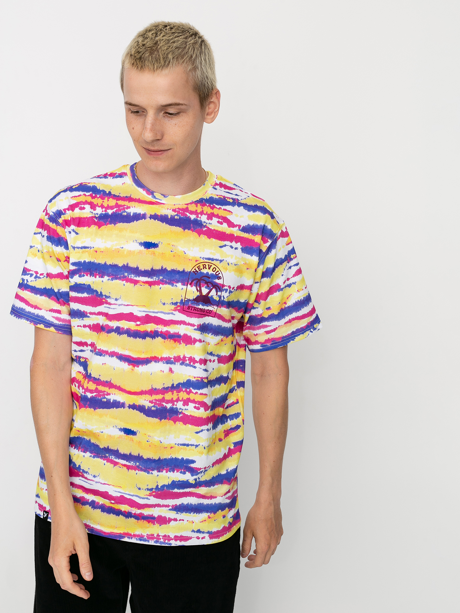 T-shirt Nervous Island (tie dye)