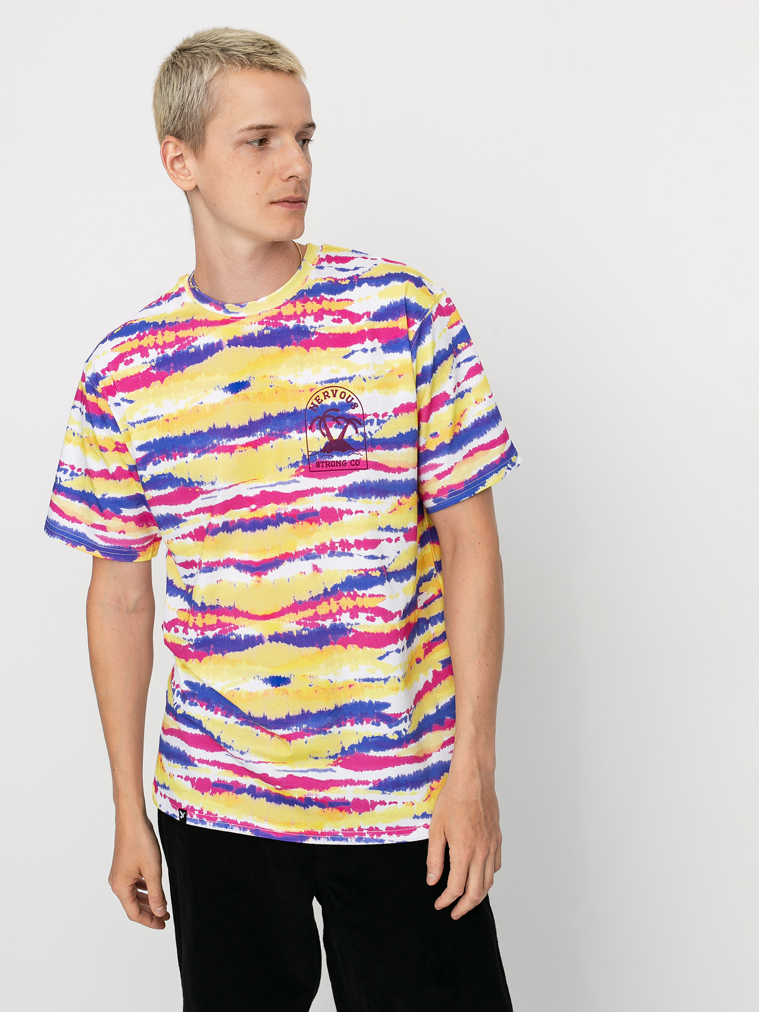 T-shirt Nervous Island (tie dye)
