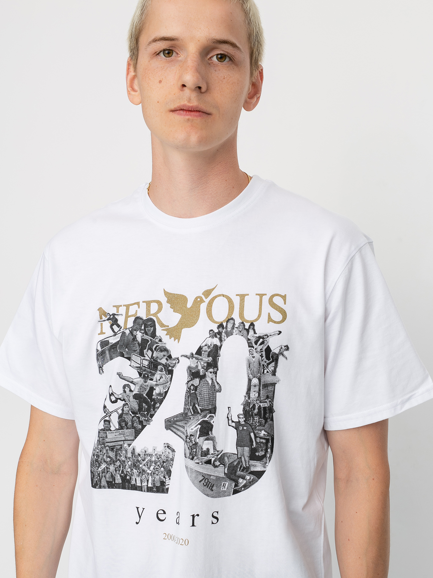 T-shirt Nervous 20 Ann Official (white)