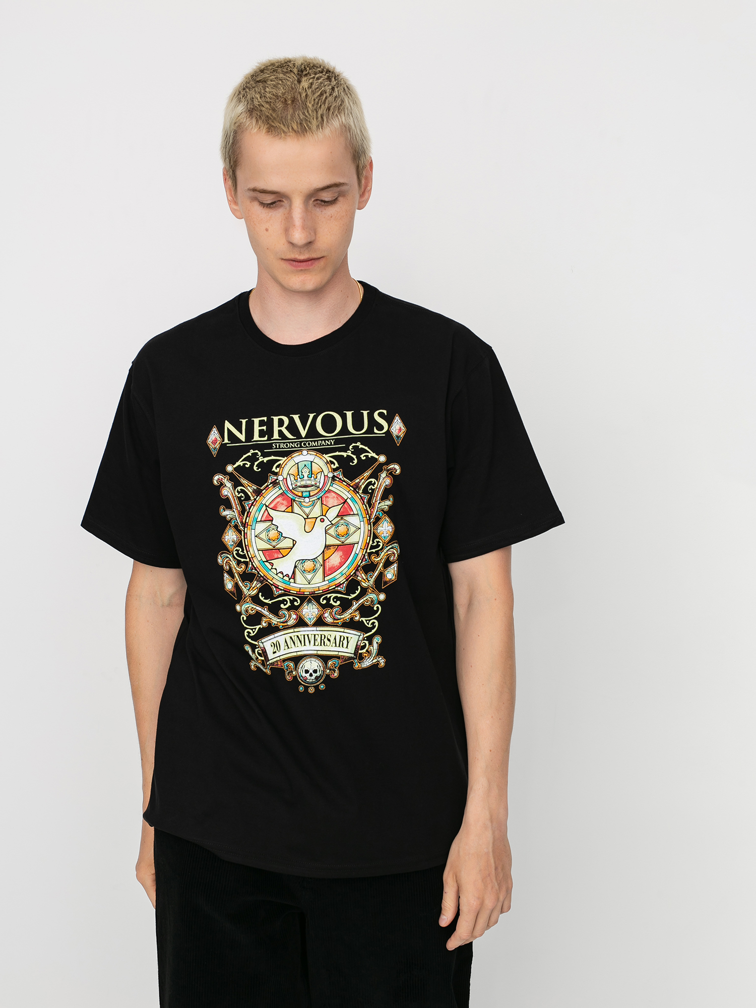 T-shirt Nervous 20 Ann Jewel (black)