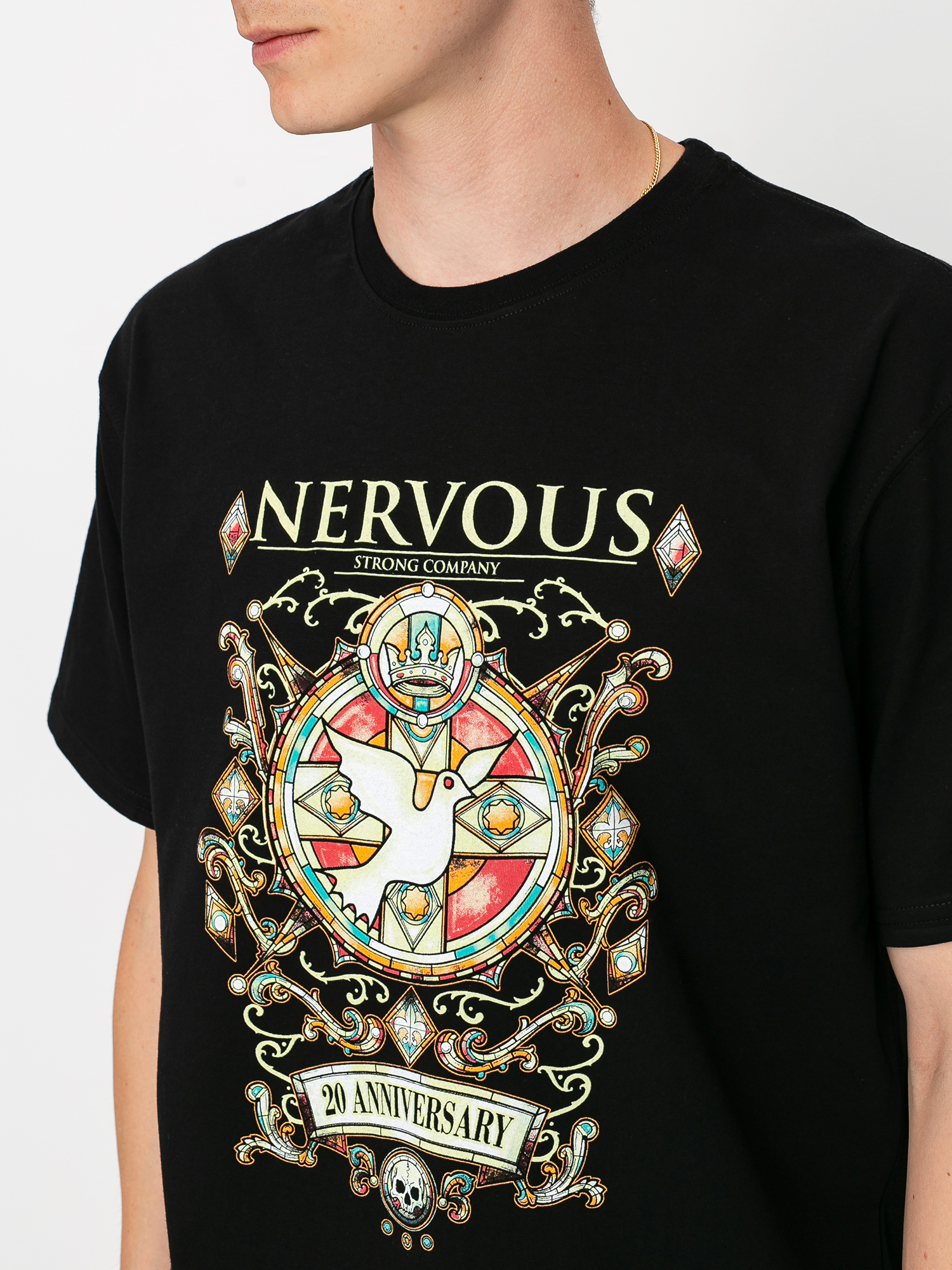 T-shirt Nervous 20 Ann Jewel (black)