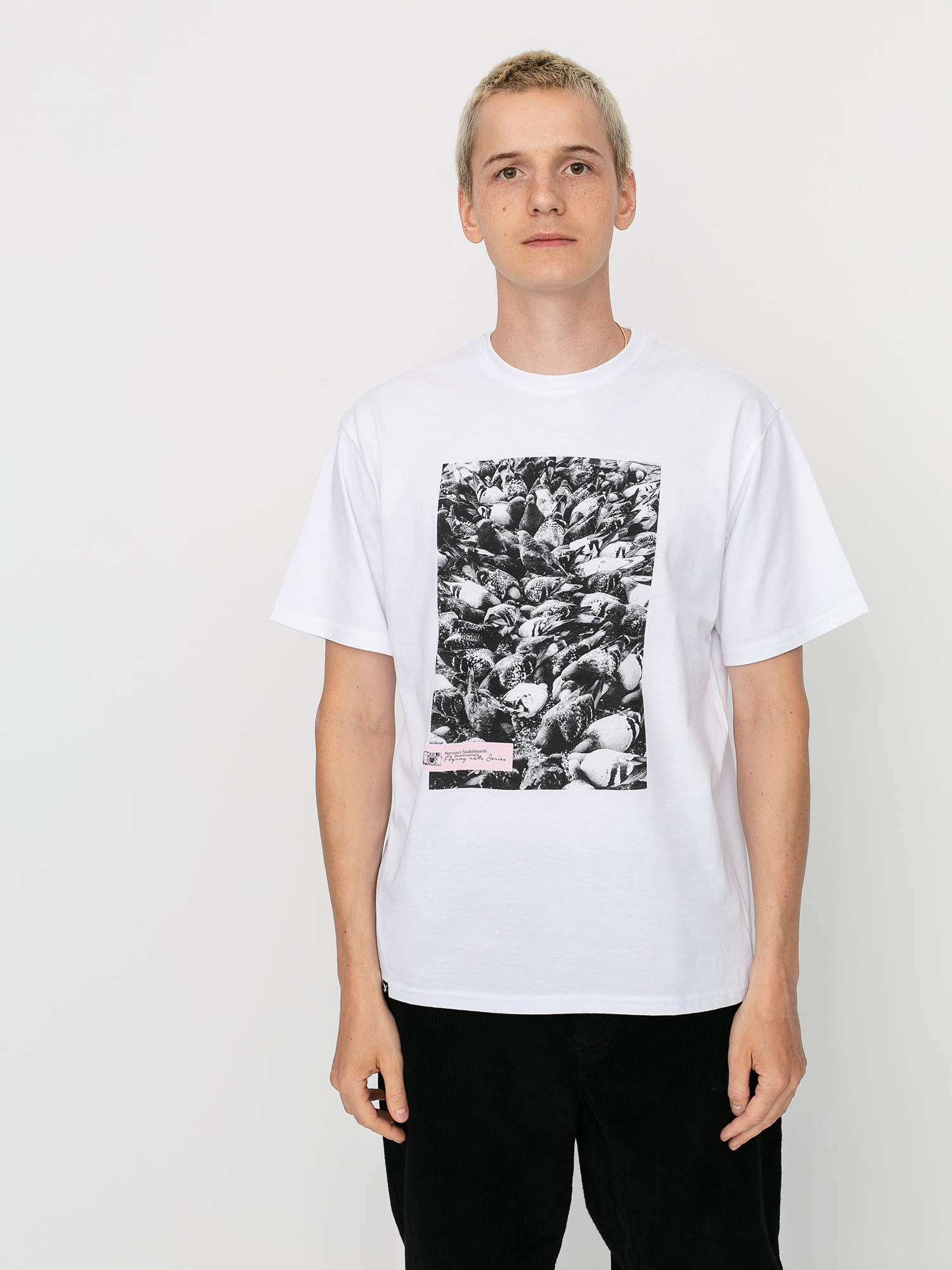 T-shirt Nervous 20 Ann Flying Rats (white)