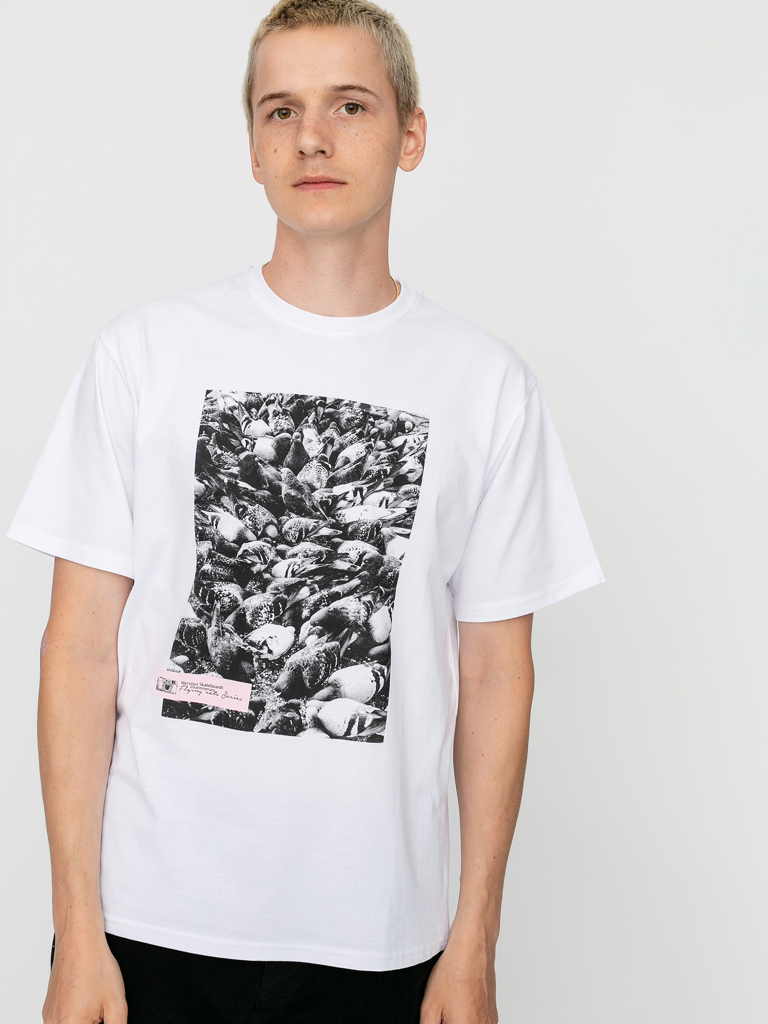 T-shirt Nervous 20 Ann Flying Rats (white)