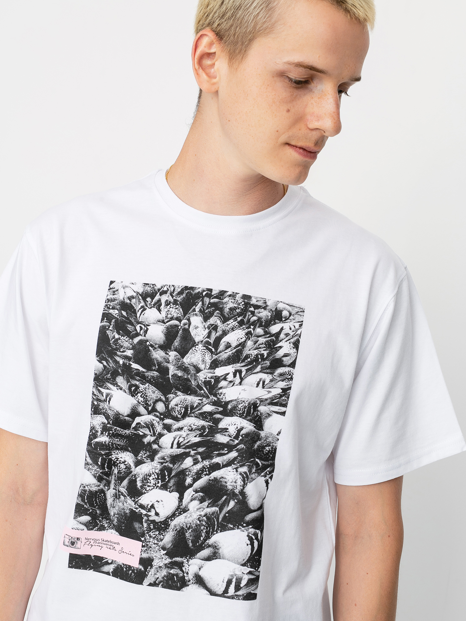 T-shirt Nervous 20 Ann Flying Rats (white)