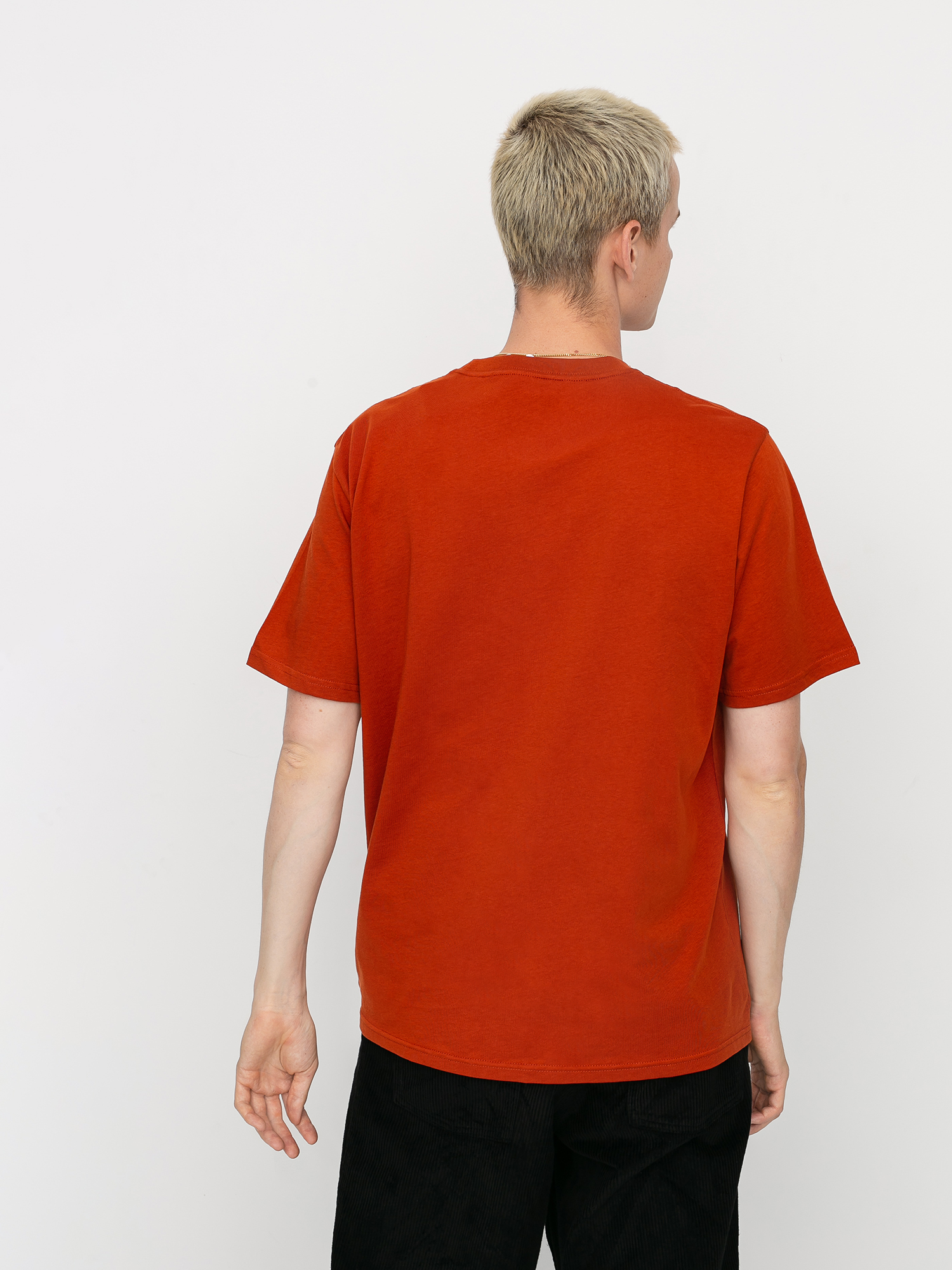T-shirt Carhartt WIP Script (cinnamon/black)