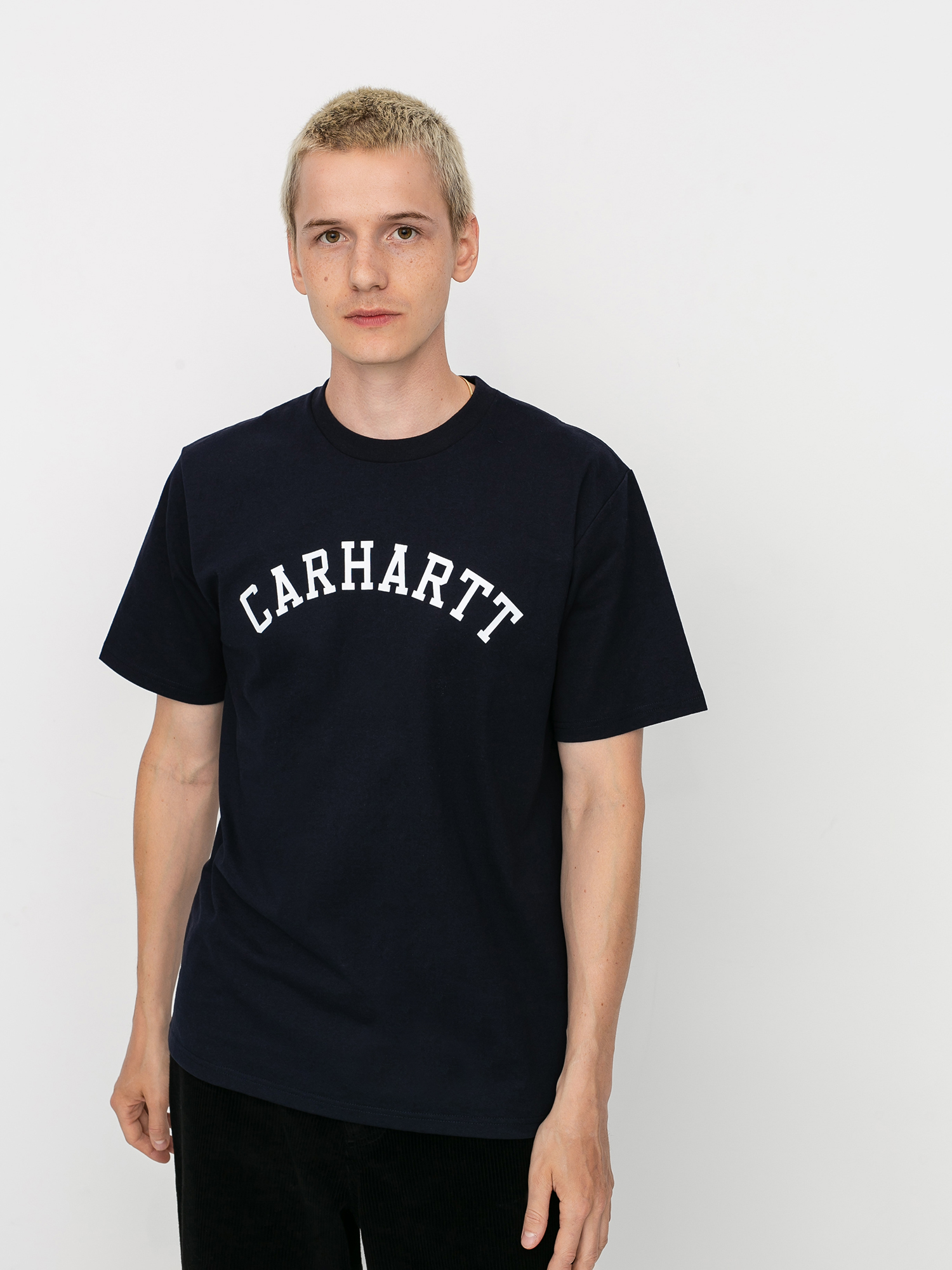 T-shirt Carhartt WIP University (dark navy/white)