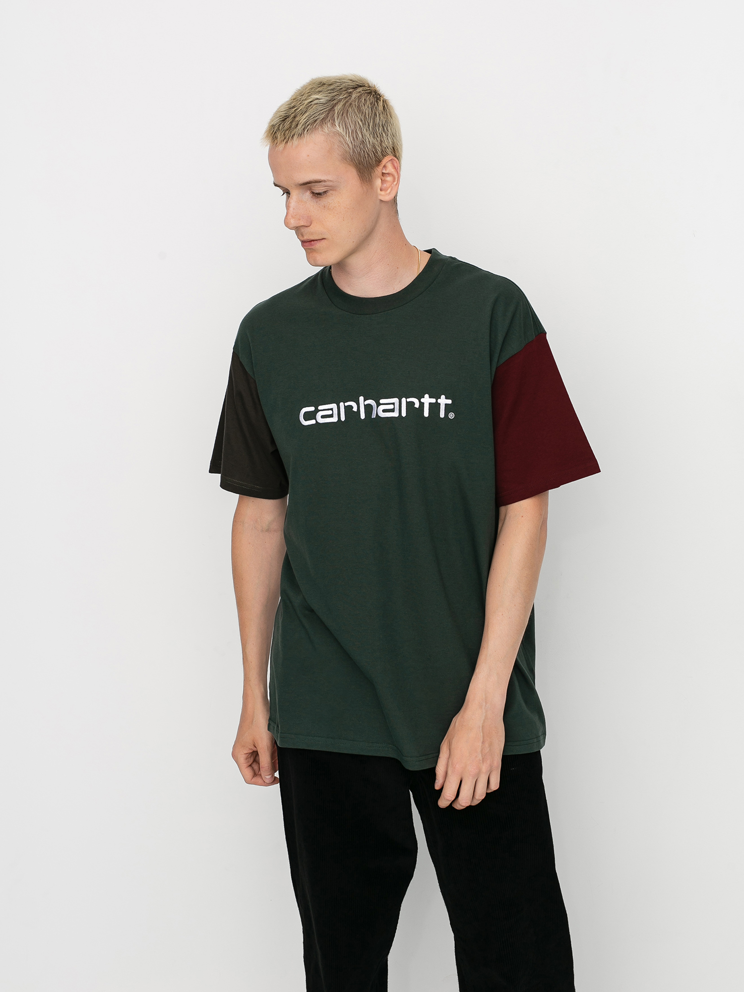 T-shirt Carhartt WIP Carhartt Tricol (dark teal)