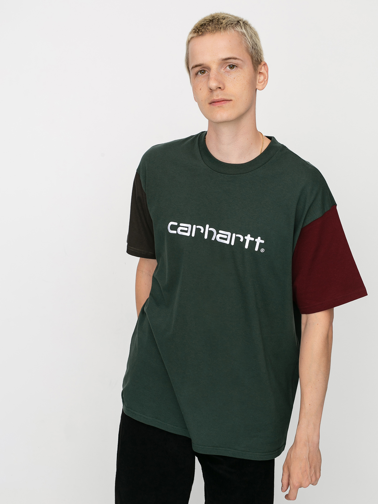 T-shirt Carhartt WIP Carhartt Tricol (dark teal)