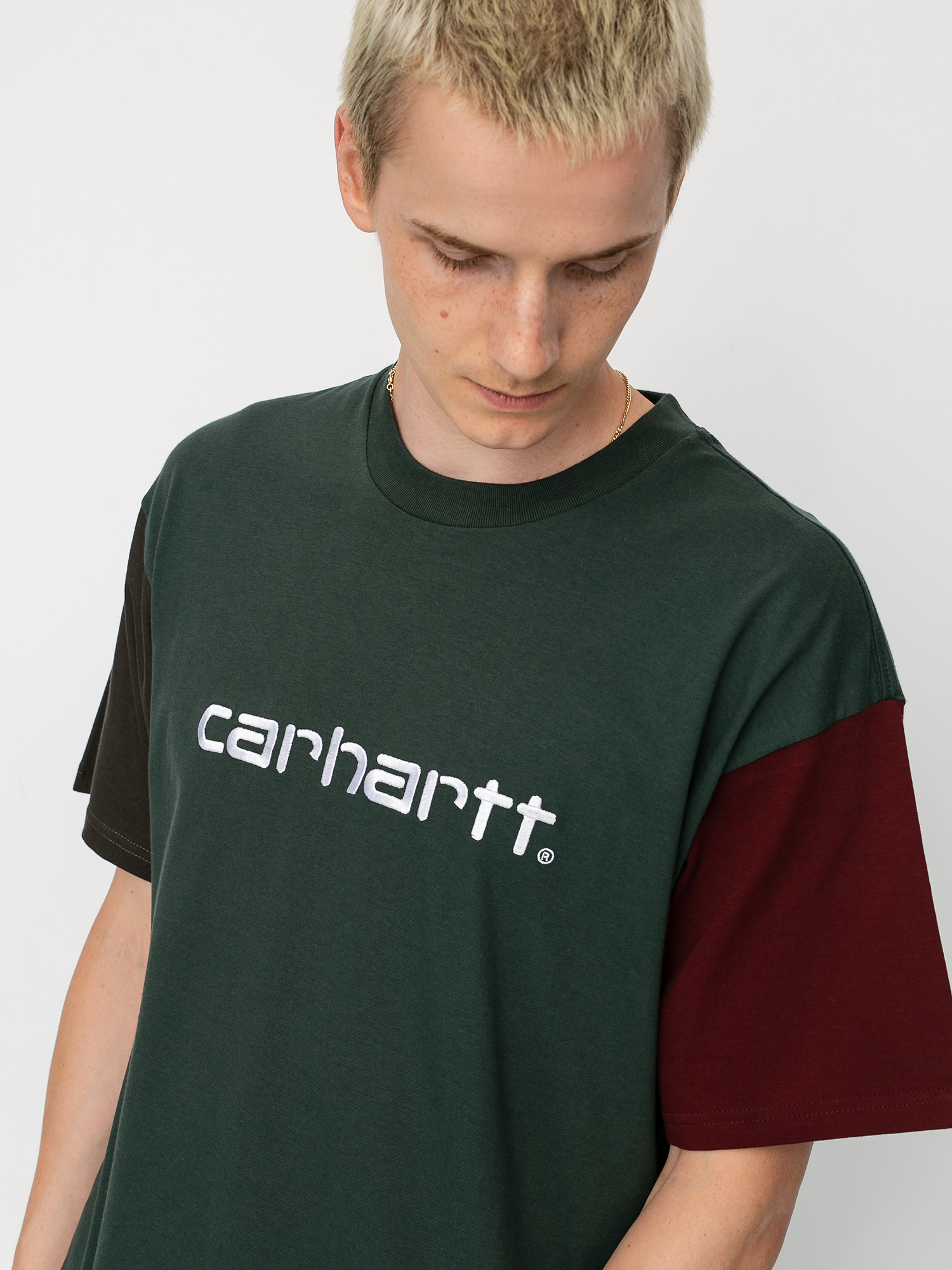 T-shirt Carhartt WIP Carhartt Tricol (dark teal)