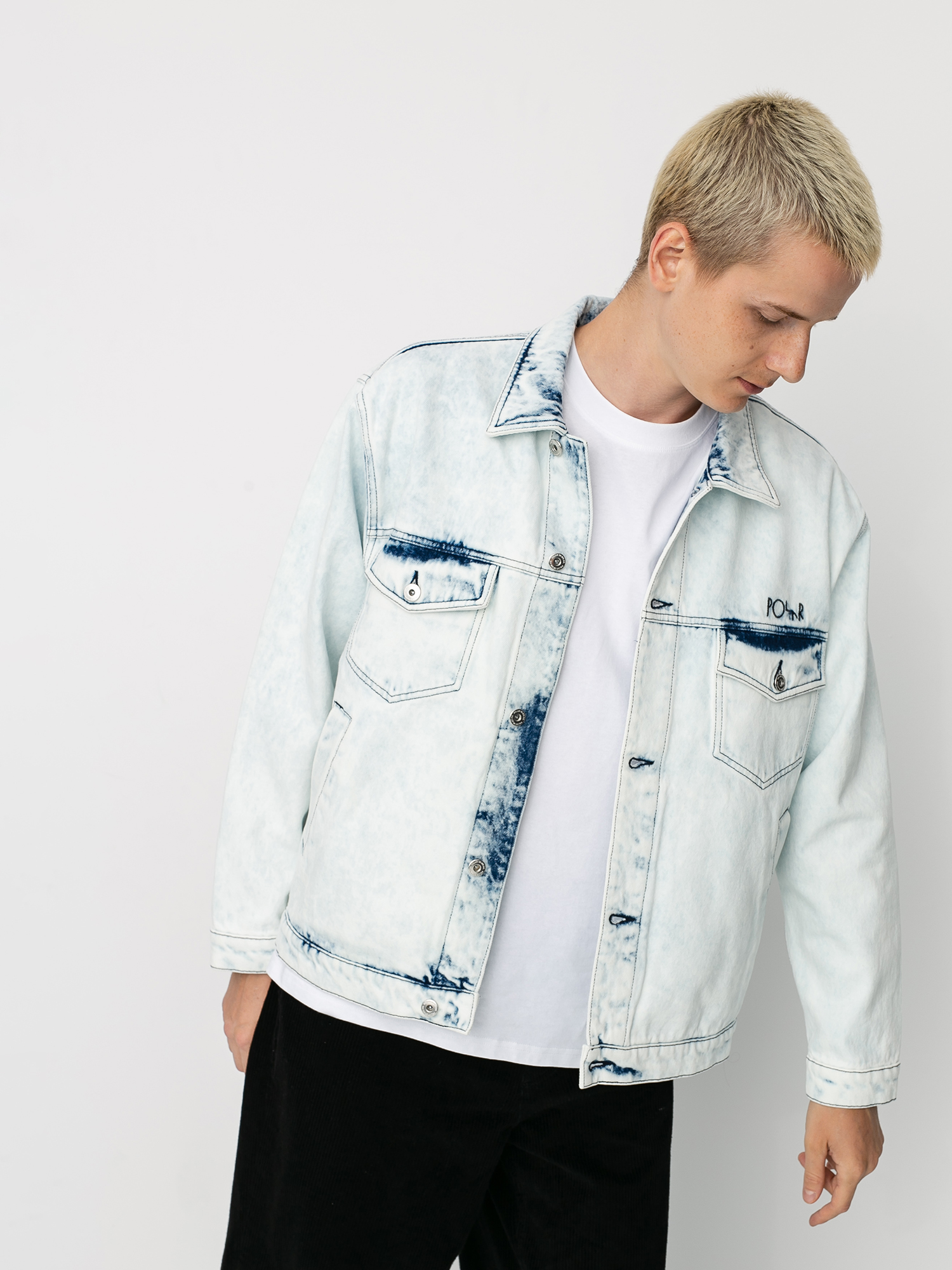 Kurtka Polar Skate Jean (bleach)
