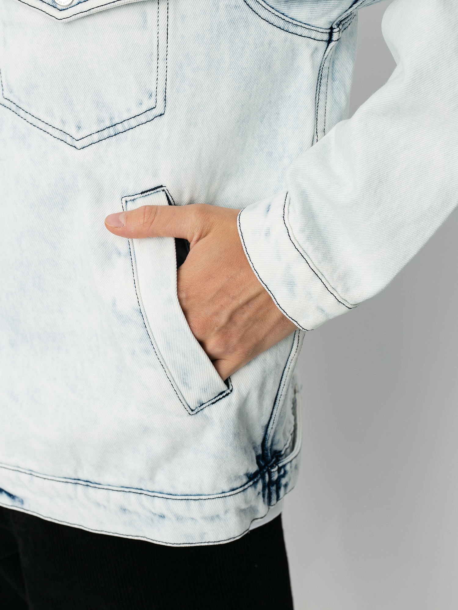 Kurtka Polar Skate Jean (bleach)