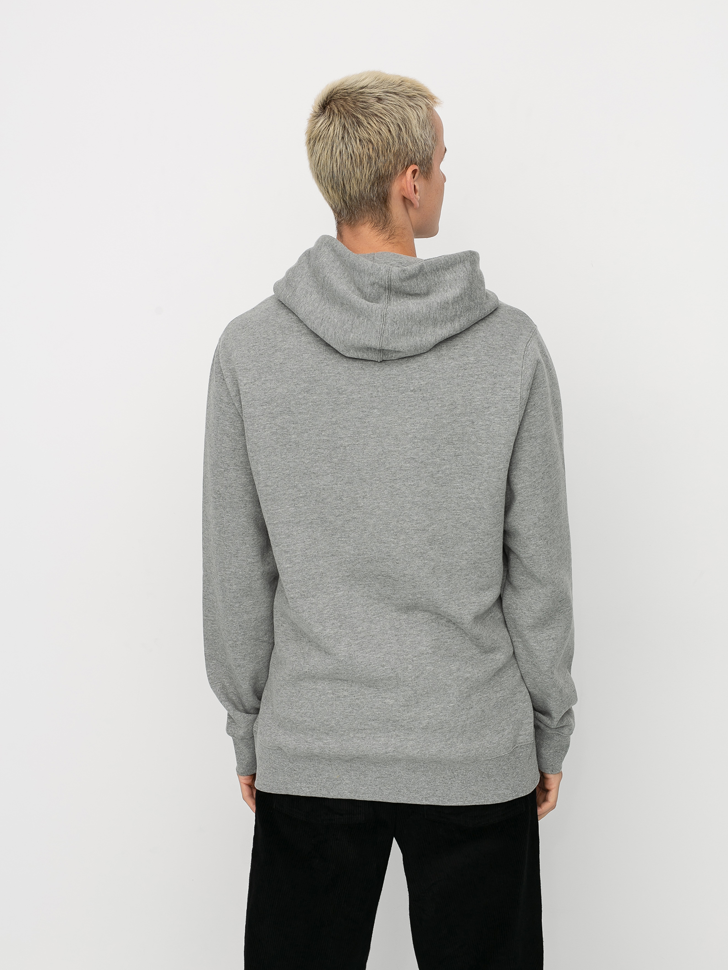 Bluza z kapturem HUF Essentials OG Logo HD (grey heather)