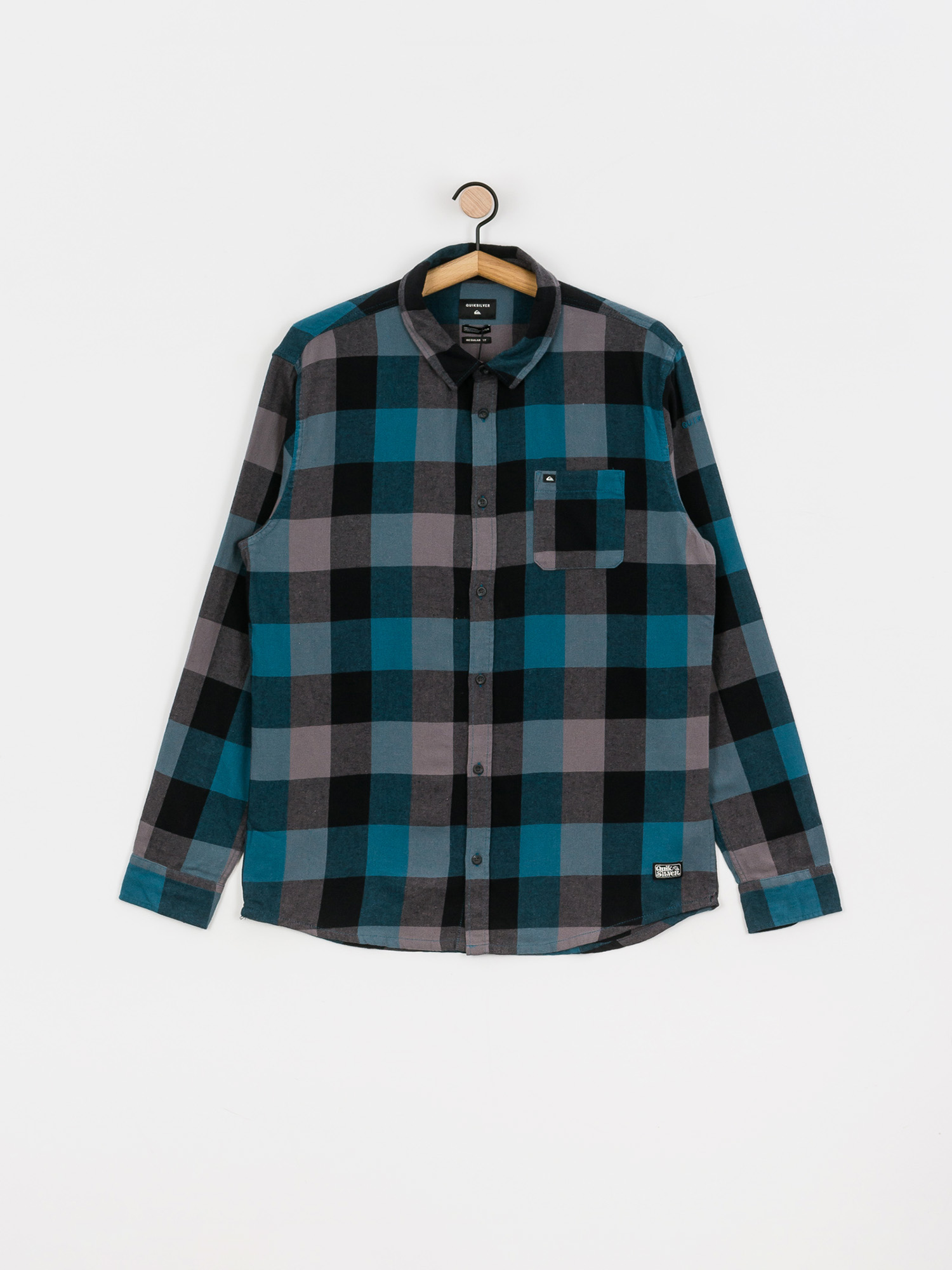 Koszula Quiksilver Motherfly Flannel (blue coral motherfly)